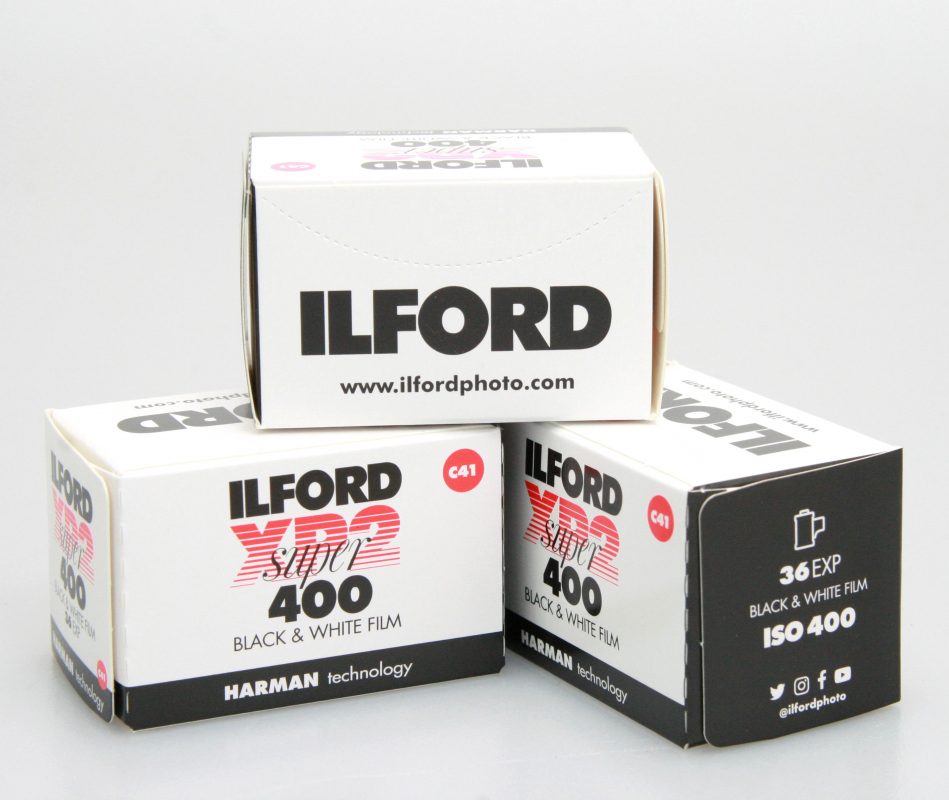 Ilford XP2 Super 35mm 36 Pose - Pellicola B/n Processata In C41 - Confezione Da 10 Rullini