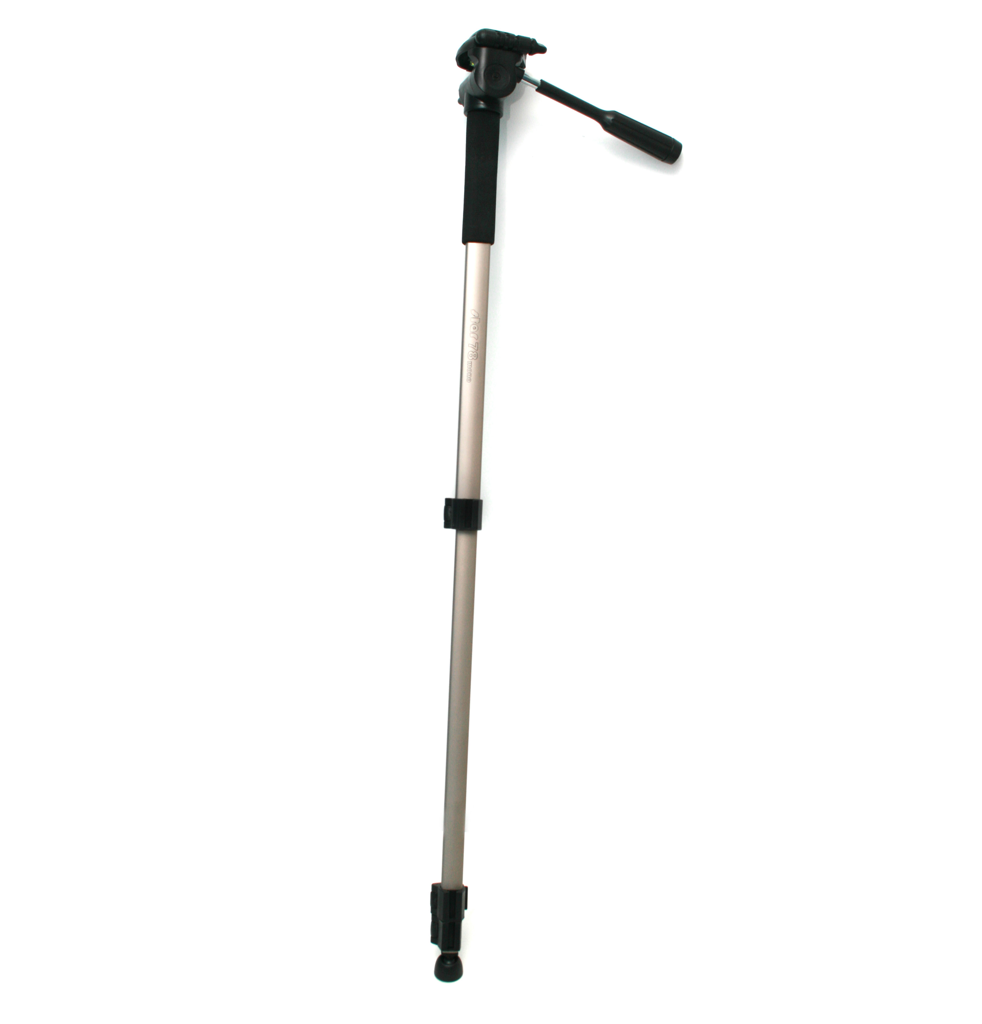 Hama Monopod & Carry Bag - Tilting Video Head with Level Bubble & Quick Release Plate - Image 2