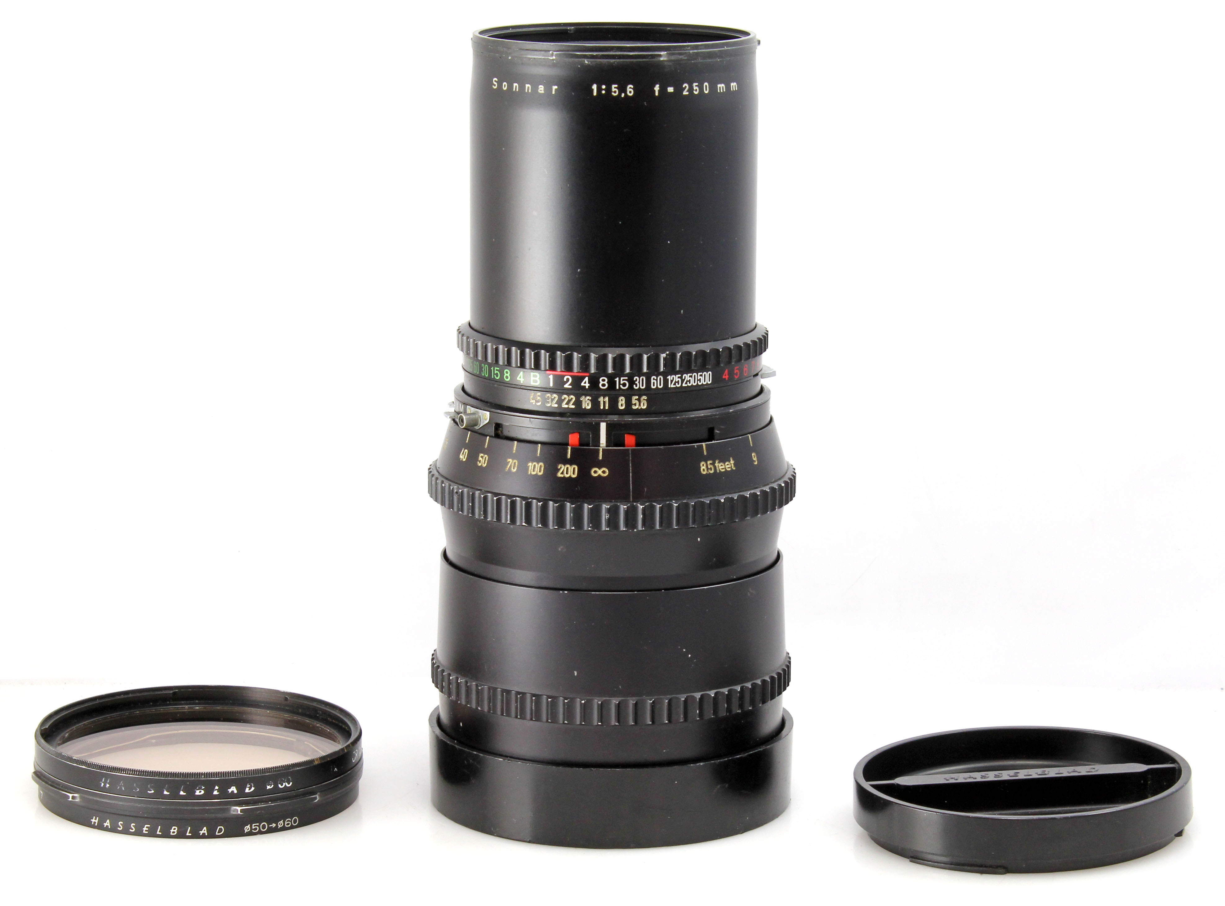 Carl Zeiss 250mm f/5.6 Sonnar T* Lens for Hasselblad V Mount - good