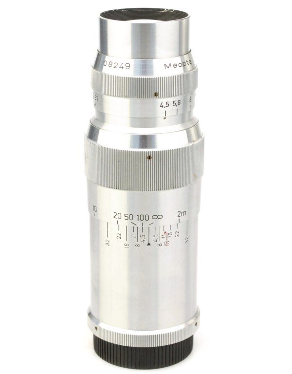 Meopta Tele-Mirar 135mm f/4.5 Telephoto Lens for Opema camera