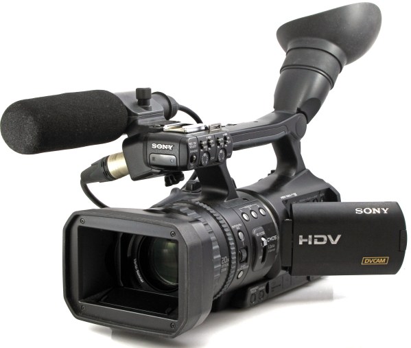 Sony HVR-V1P Professional Camcorder DVCAM, mini DV Tape format, HDV ...