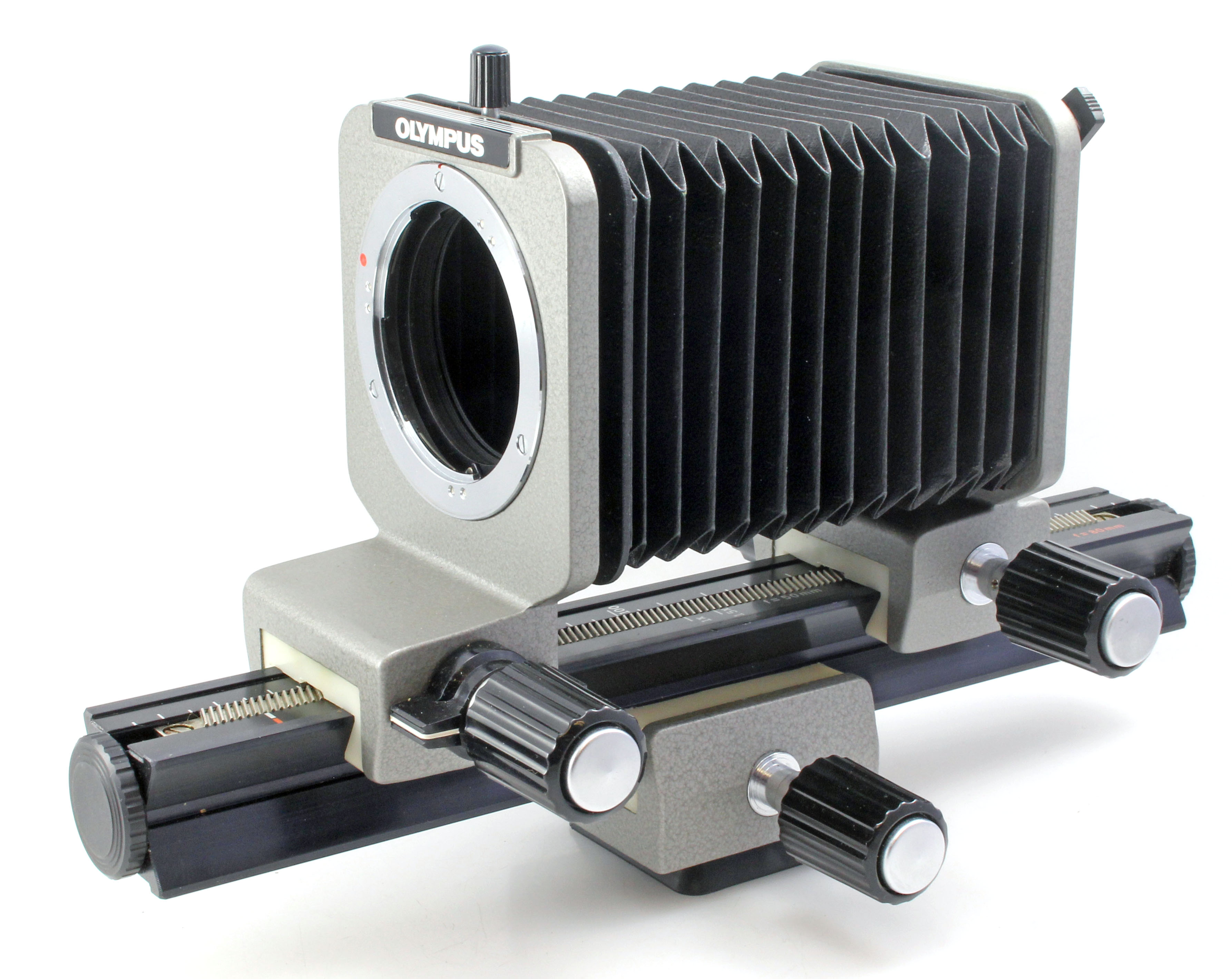 Olympus Macro Close-up Auto Bellows - OM Mount - Suits OM10, OM1, OM2, OM3, OM4, OM20, OM30, OM40