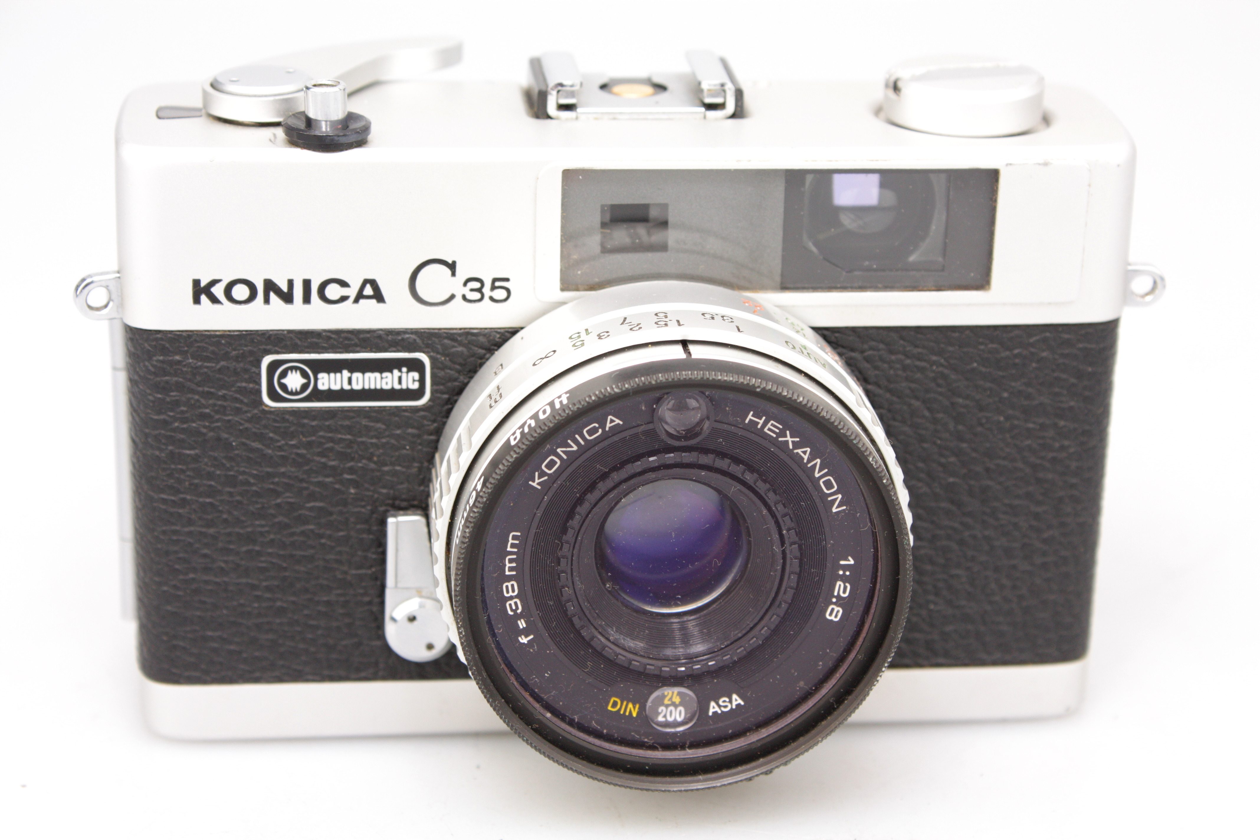 Konica C35 Automatic 35mm Rangefinder Camera – New Light Seals – The ...