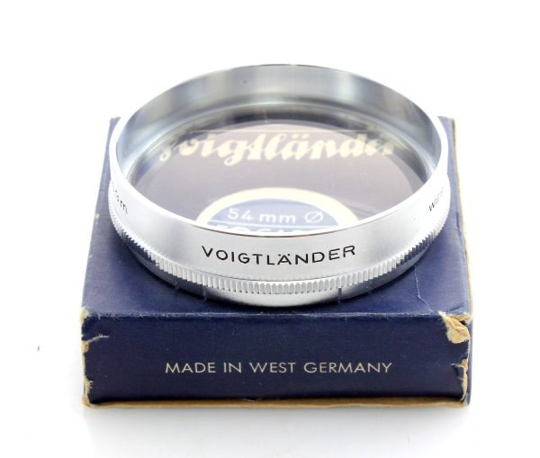 Voigtlander filter 54mm AR FOCAR C 345/54 - close up filter - cased in great condition
