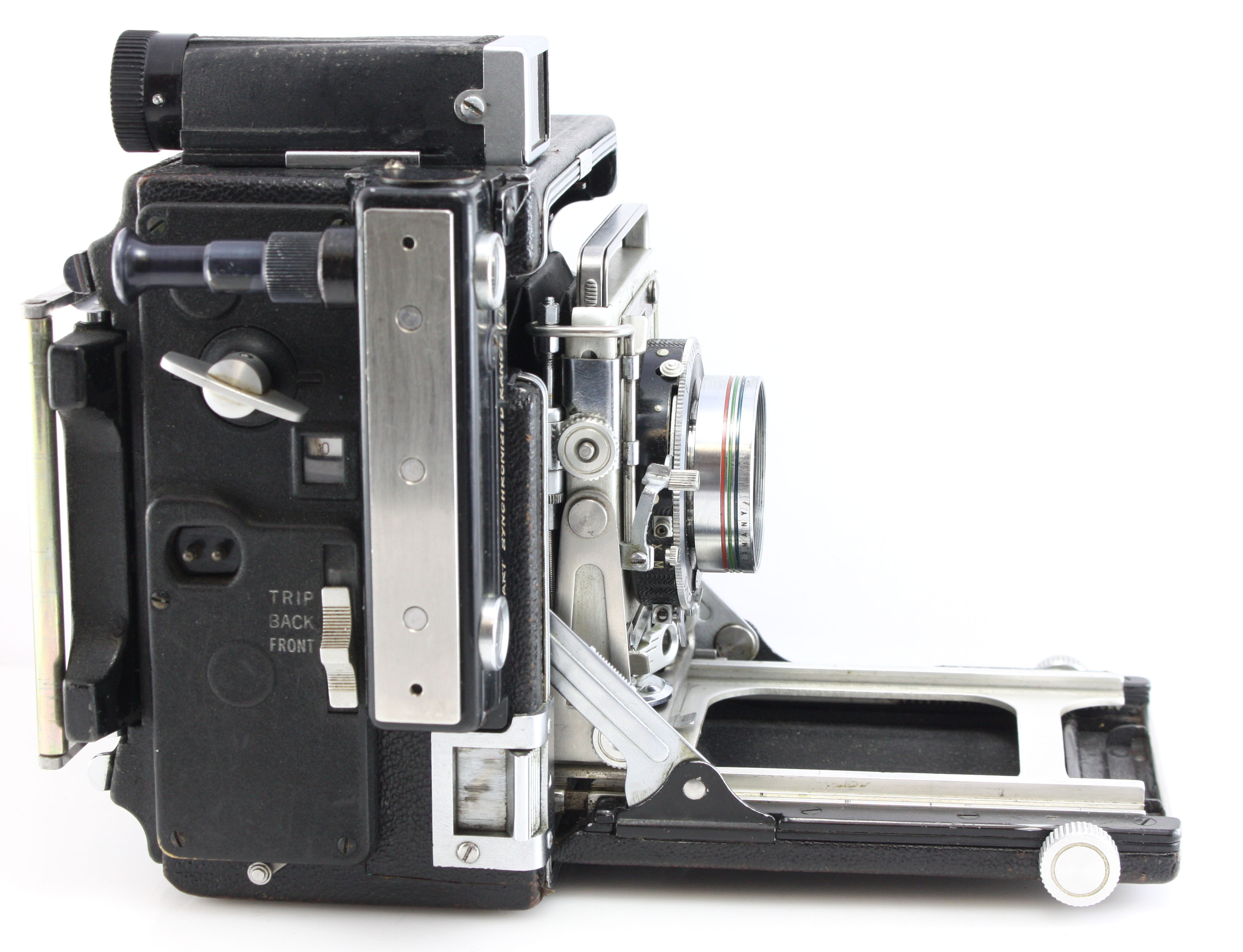Graflex Speed Graphic 6x9 Camera with Rare Voigtlander 105mm F4.5 Apo Lanthar - Image 8
