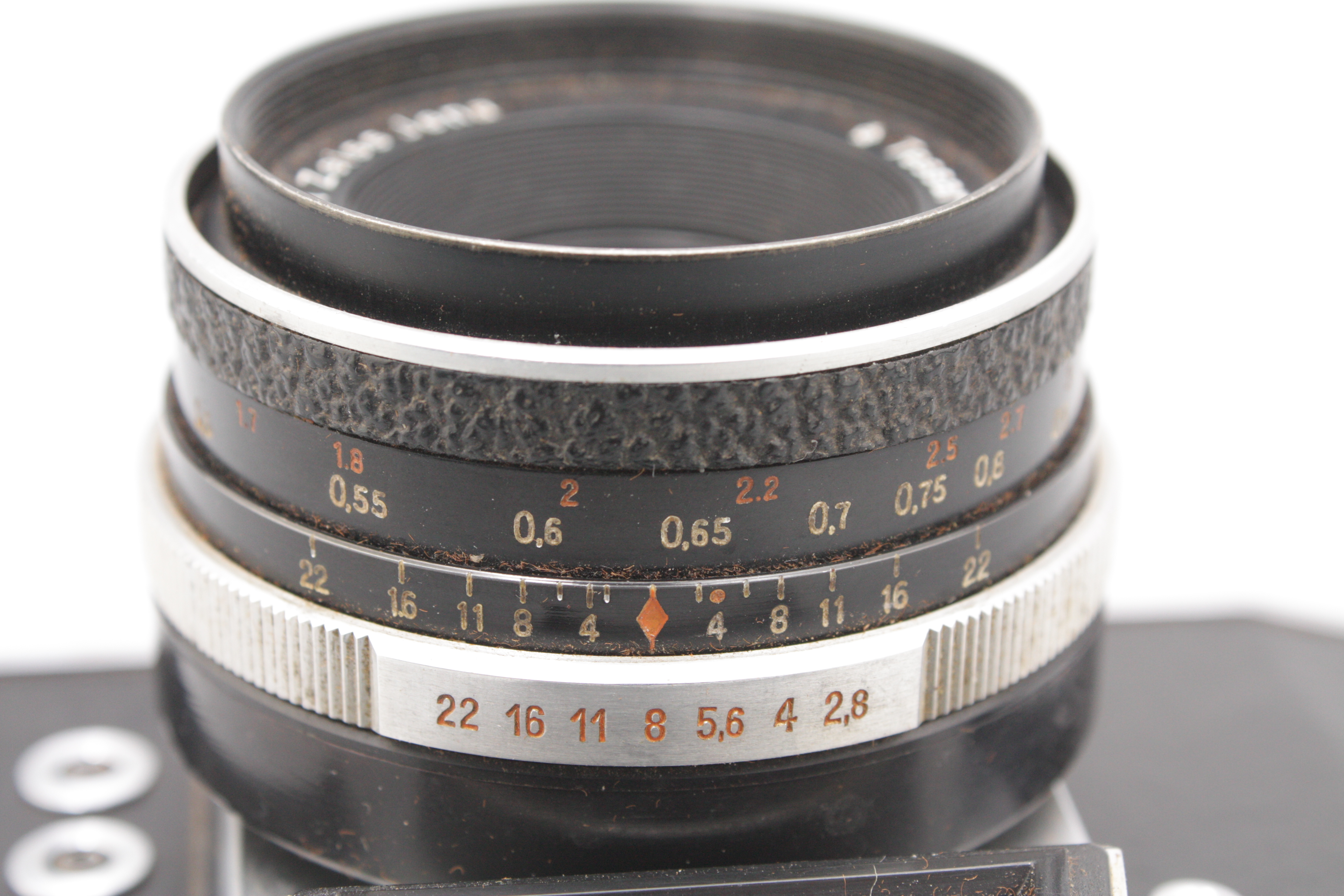 Pentacon PRAKTICA IVB 50mm f/2.8 Tessar & Leather Case - Image 5