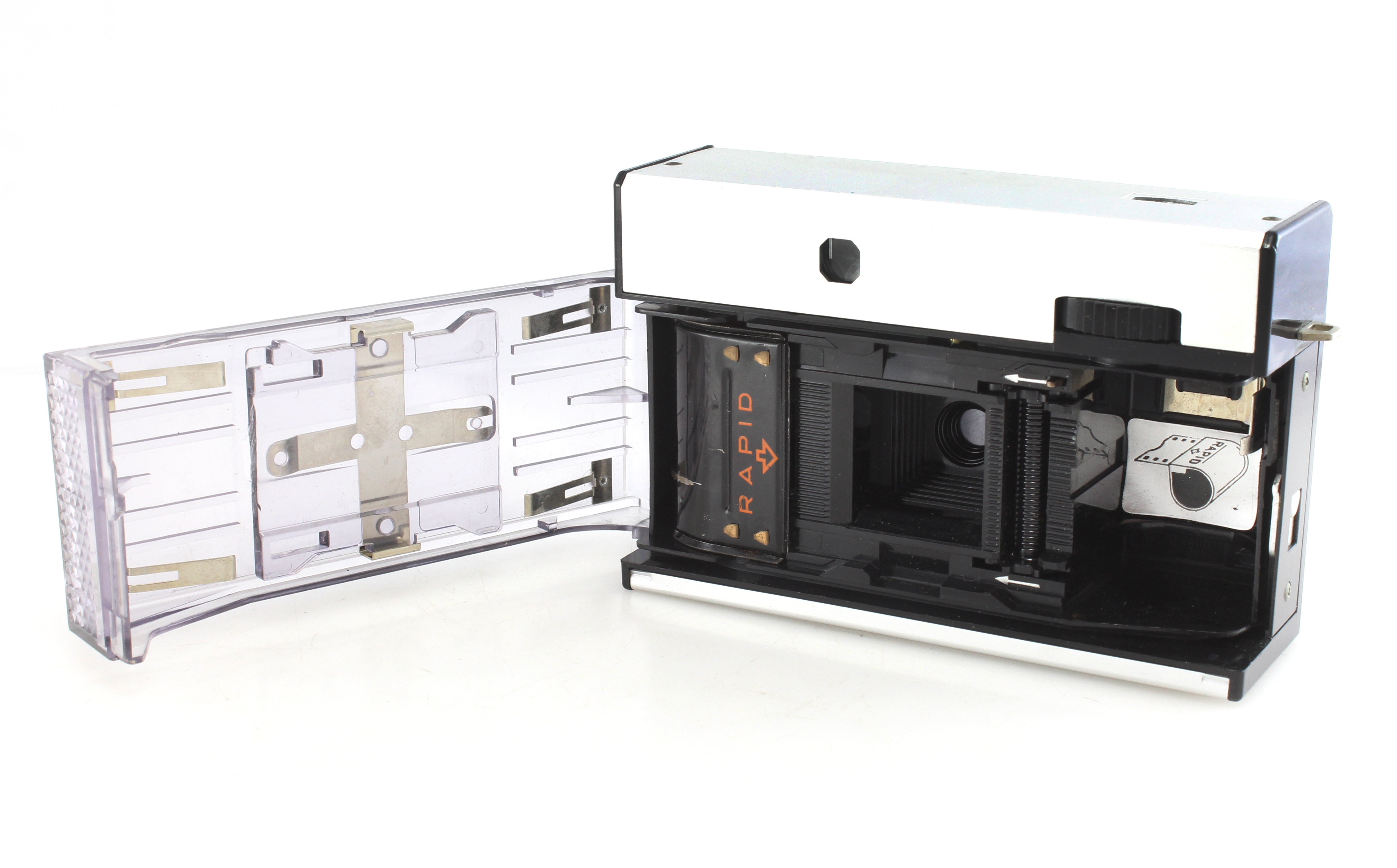 Agfa Rapid Modell Demonstration Camera, with transparent back - Demonstration / Shop Display Camera with original sample images and case - Image 2