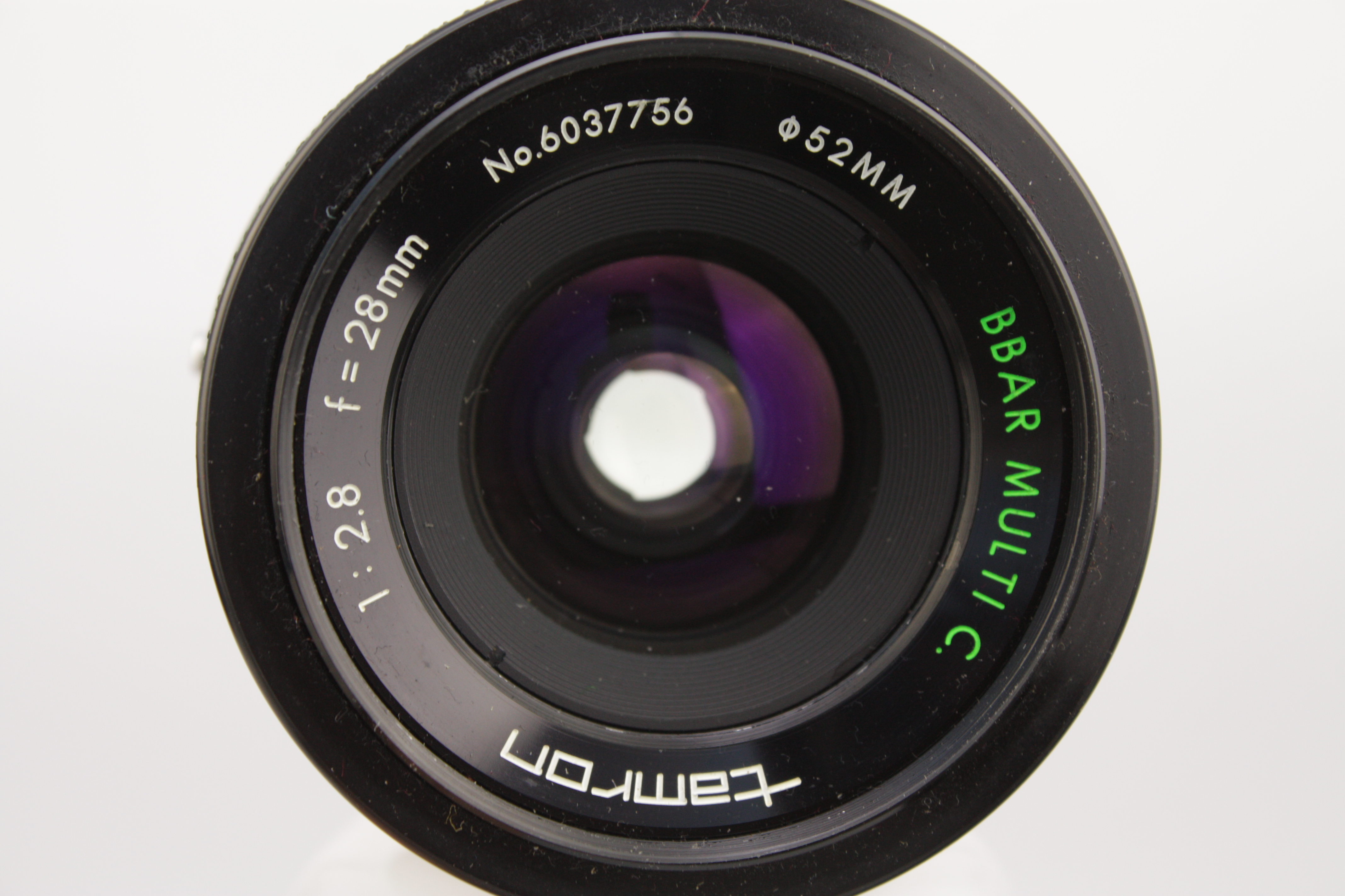 TAMRON Adaptall 28mm f/2.8 BBAR Multi C. Wide-Angle Lens in Fujica