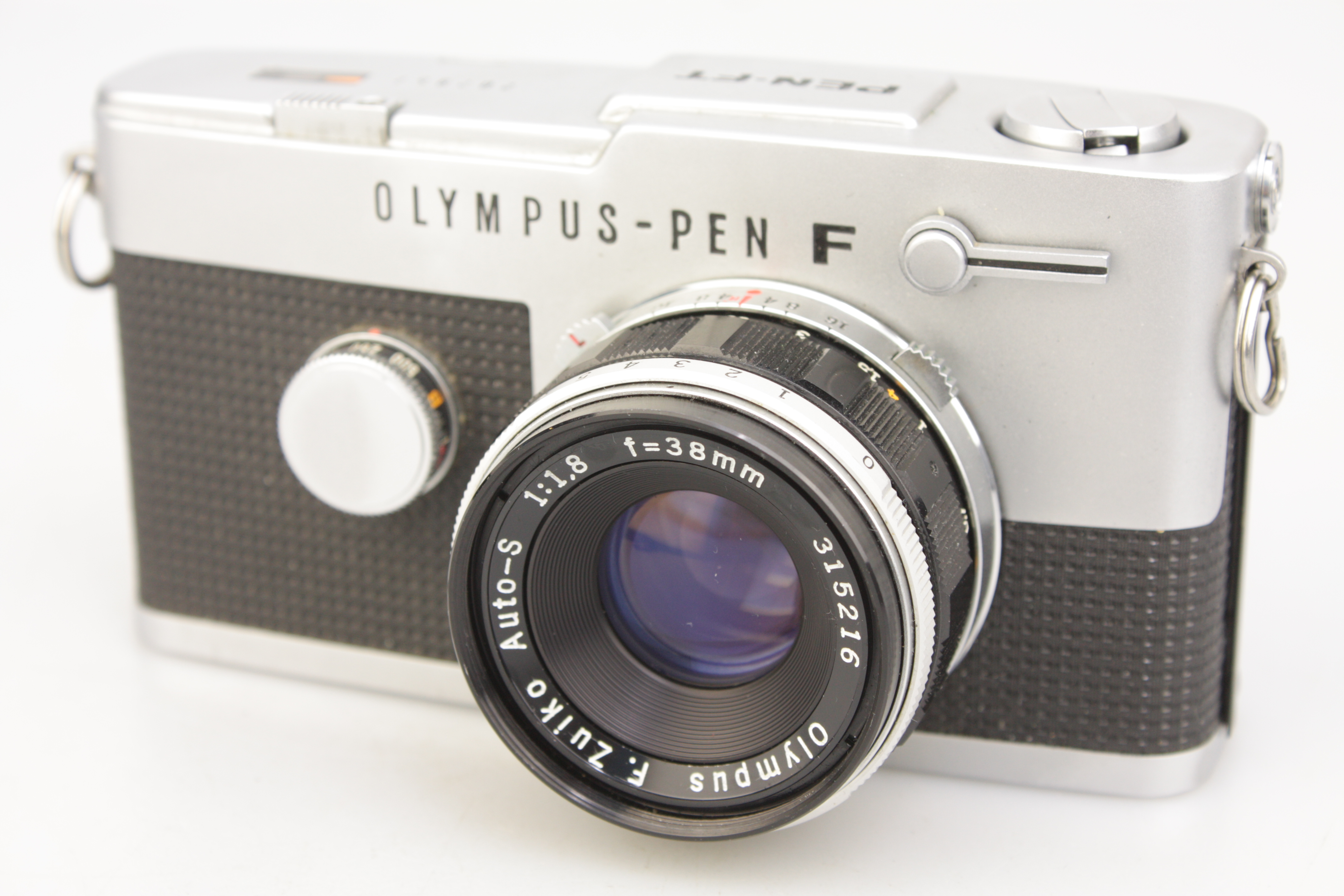 Olympus PEN-FT 35mm Half-Frame Film Camera +F.Zuiko 38mm f/1.8 +ERC - Image 2