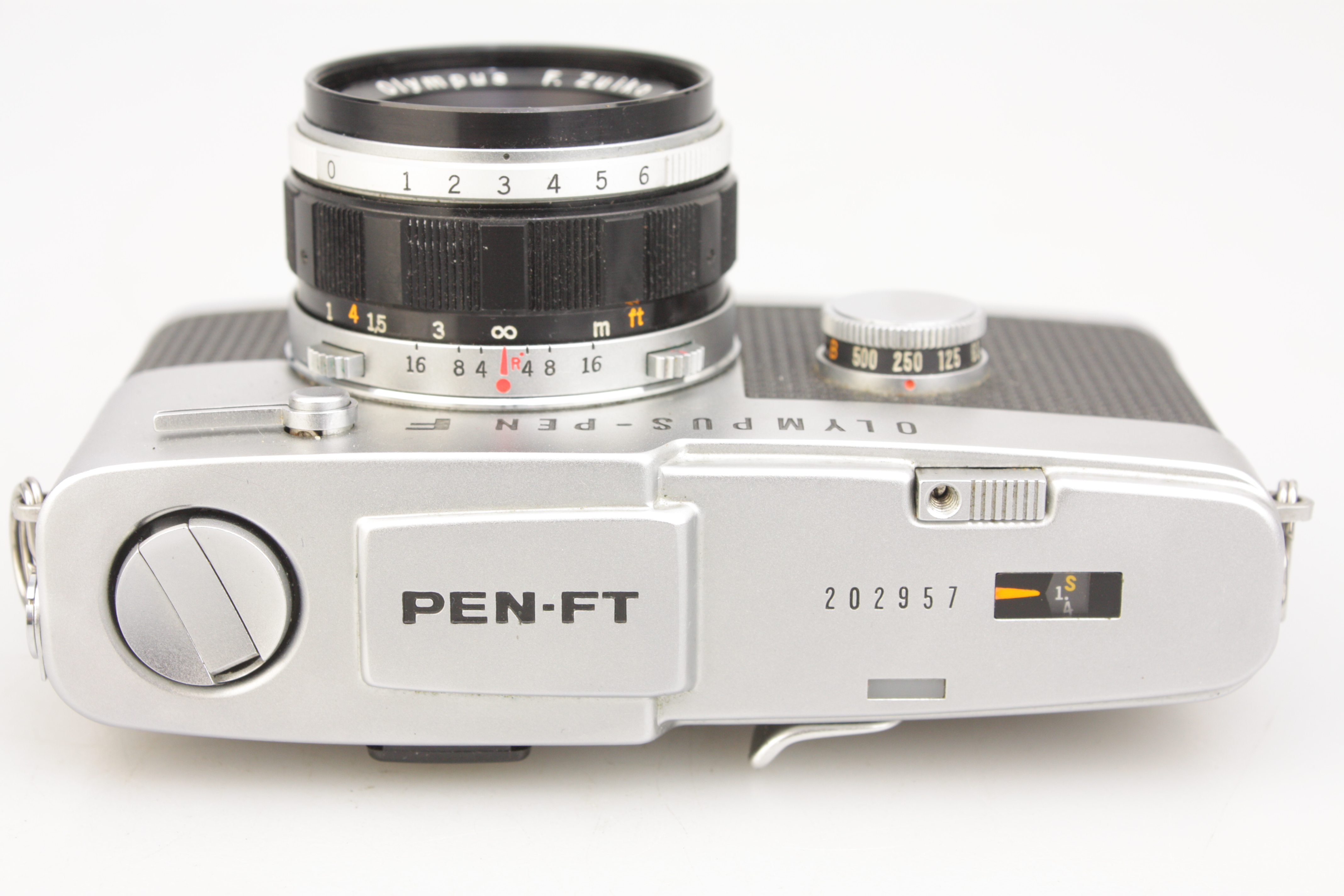 Olympus PEN-FT 35mm Half-Frame Film Camera +F.Zuiko 38mm f/1.8 +