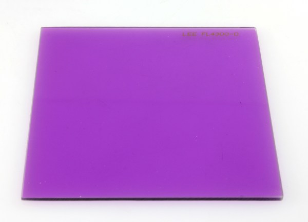 Lee Filters FL4300-D 100x100mm Flourescent Correction Standard Filter