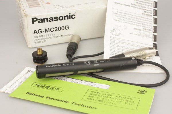 Panasonic AG-MC200G Microphone for Video / DSLR / Mirrorless Cameras