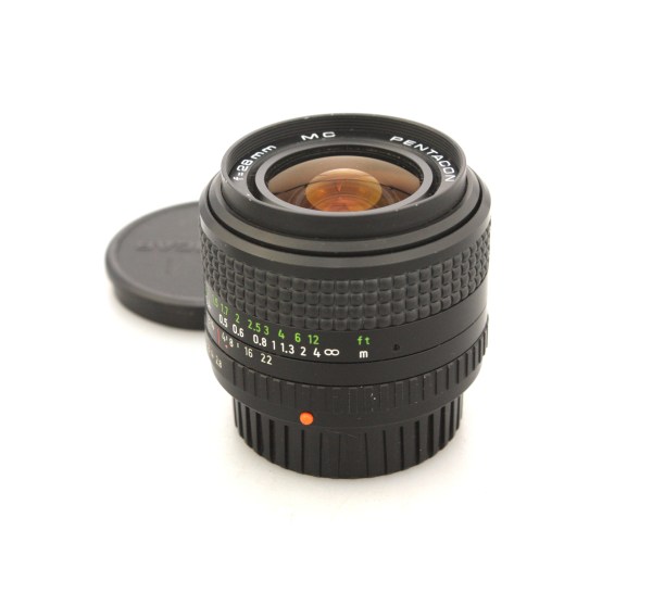 Pentacon Prakticar 28mm f2.8 PB Fitting Lens - Praktica Bayonet Cameras
