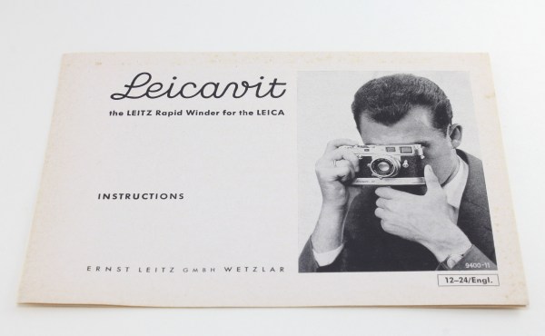 Original Leica Leicavit MP Instruction Manual (1950s) Superb Condition