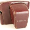 Leica R leather Ever Ready Case & R3 R4 R5 etc. - 1/4th" Tripod bush