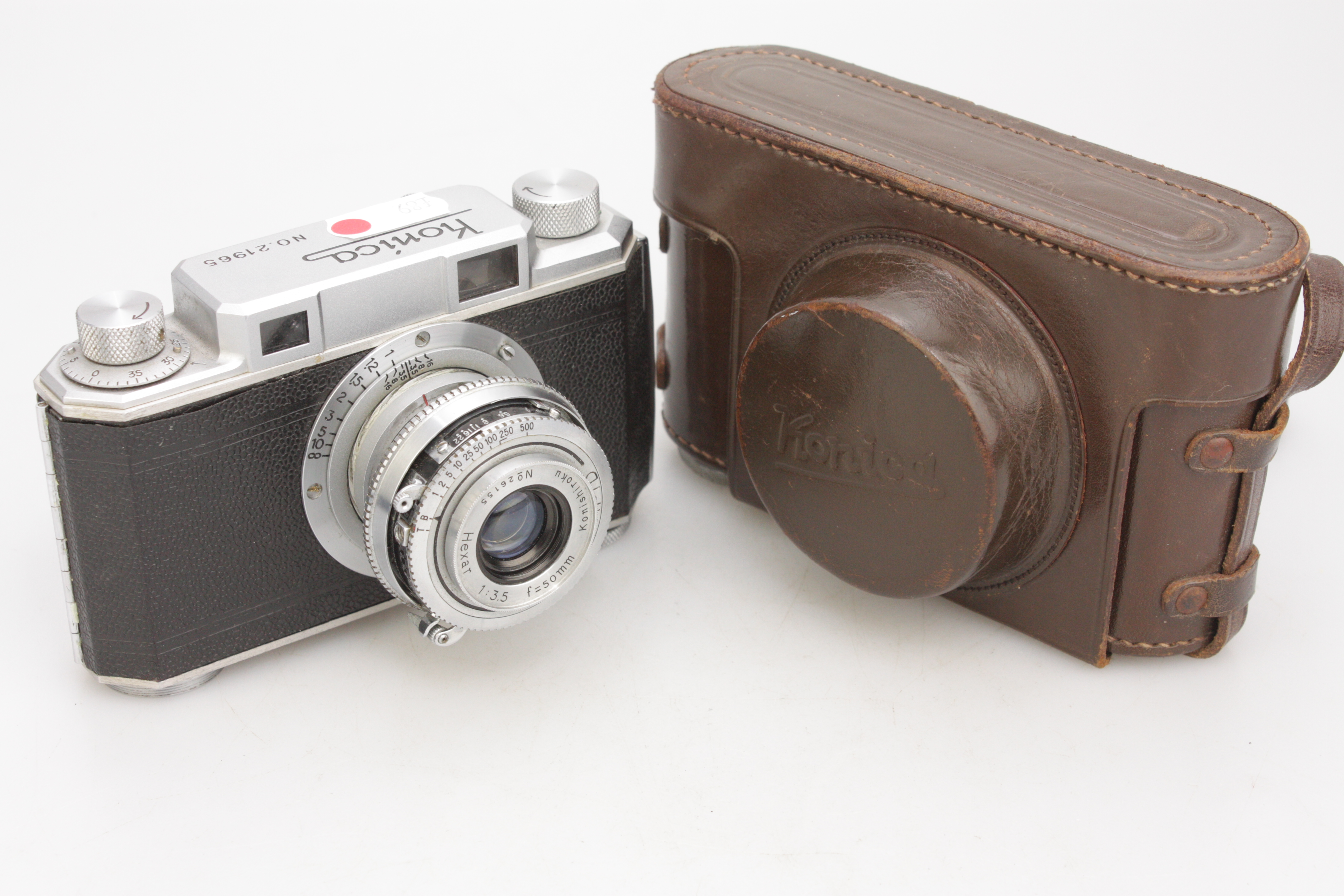 Konica (1) 1948 35mm Film Camera, 50mm Hexar Lens