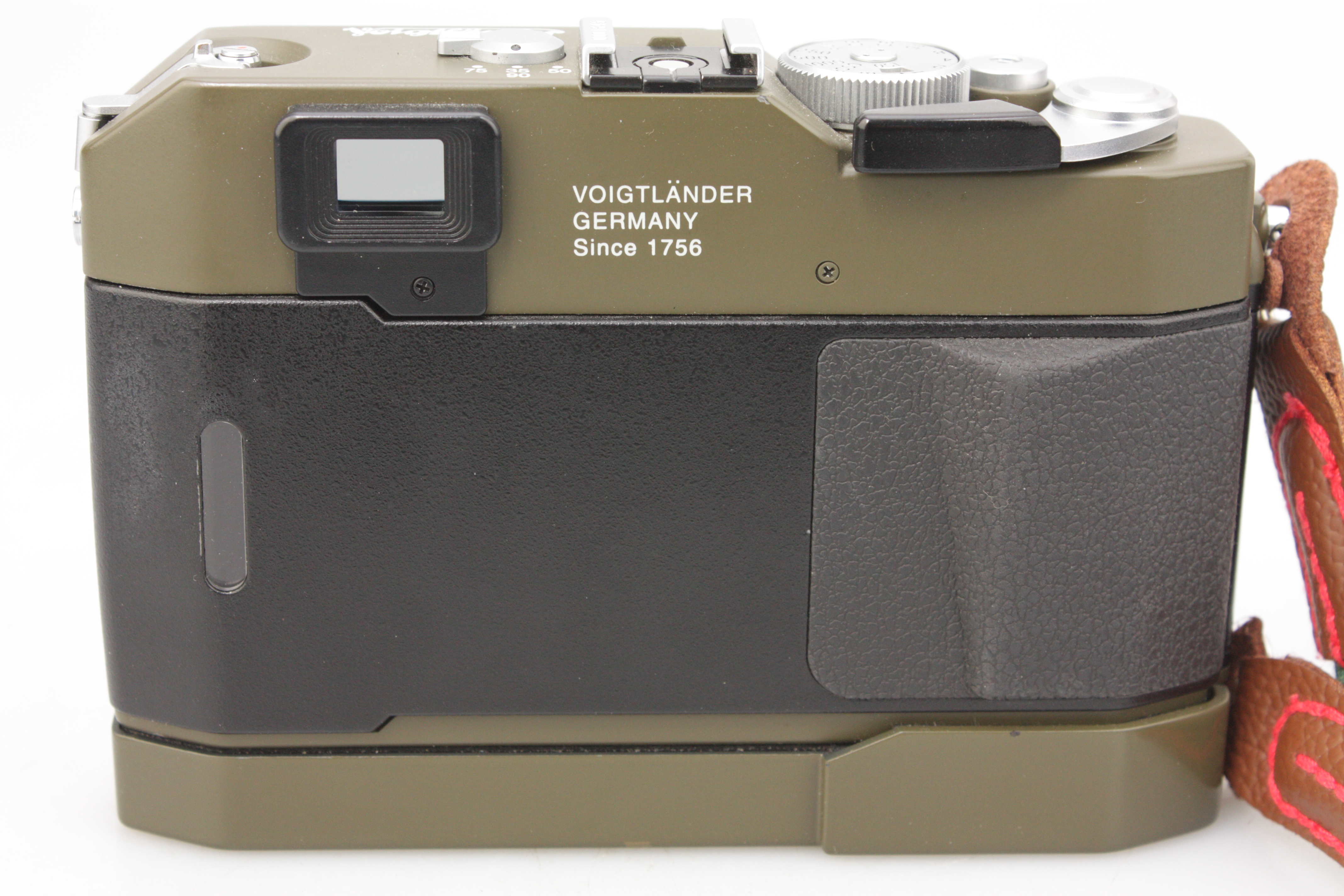 Voigtlander Bessa R2 (Olive) 35mm Rangefinder Camera -Boxed - with Rapid Winder - Image 4