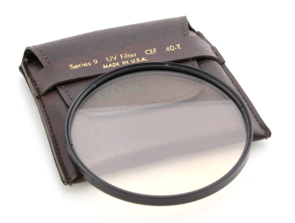 Singh-Ray Series 9 UV Filter CEF 40-7 - In leather protective sleeve