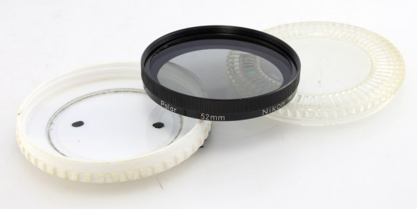 Nikon 52mm Polar filter in case - circular polarising filter