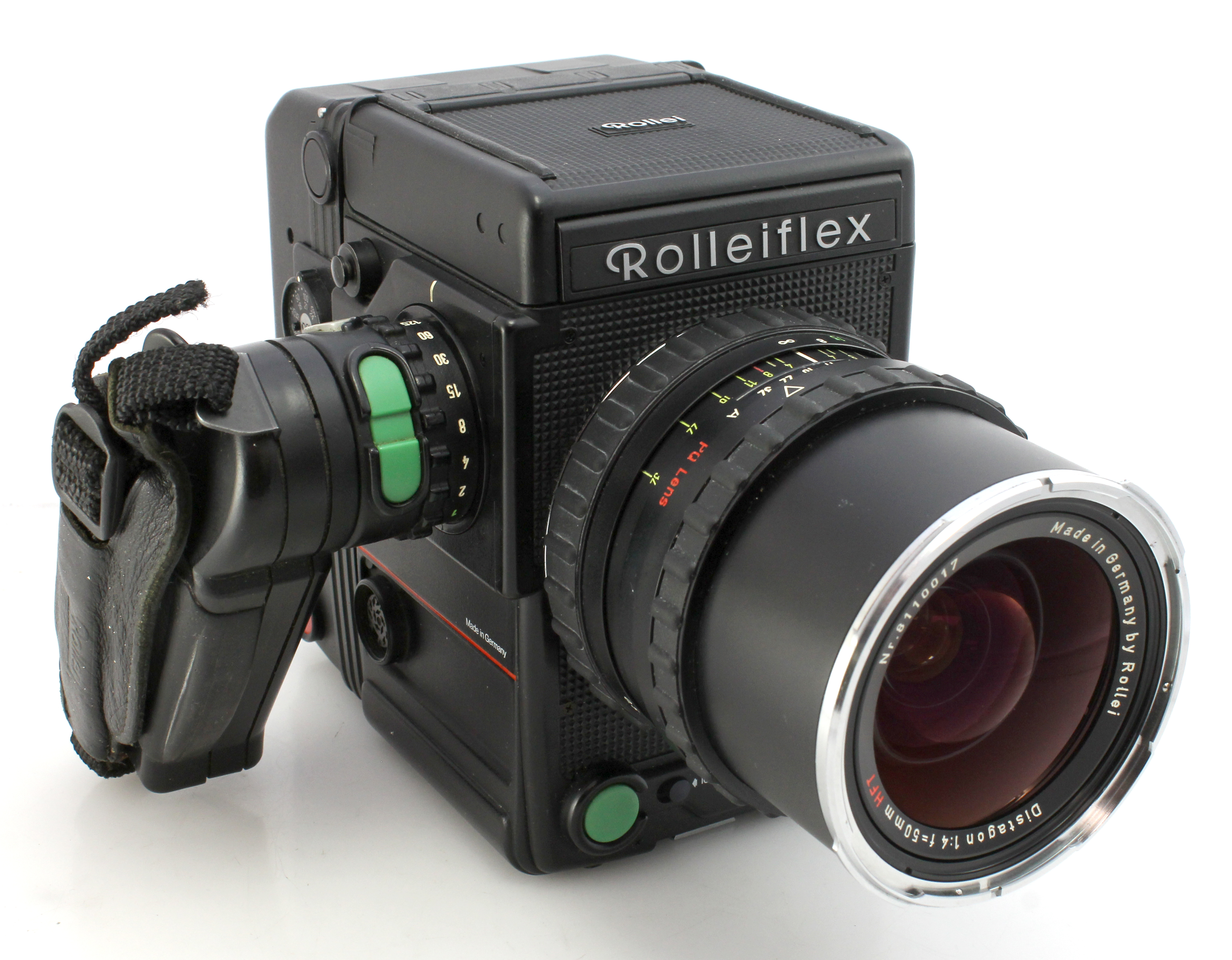 Rolleiflex 6008 professional src 1000 medium format film camera w/ 50mm F4 Distagon Lens & re-celled battery - Image 3