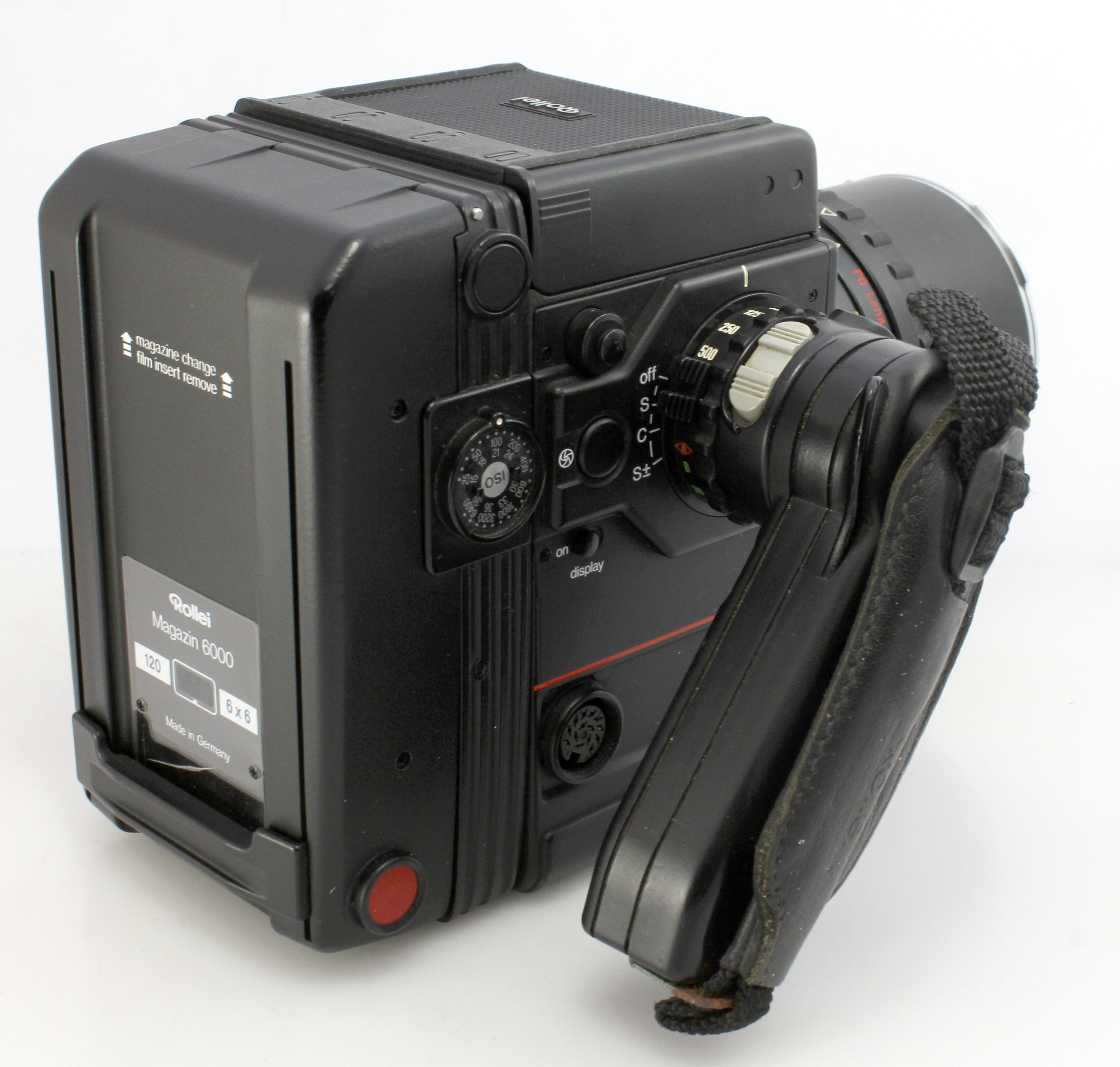 Rolleiflex 6008 professional src 1000 medium format film camera w/ 50mm F4 Distagon Lens & re-celled battery - Image 6