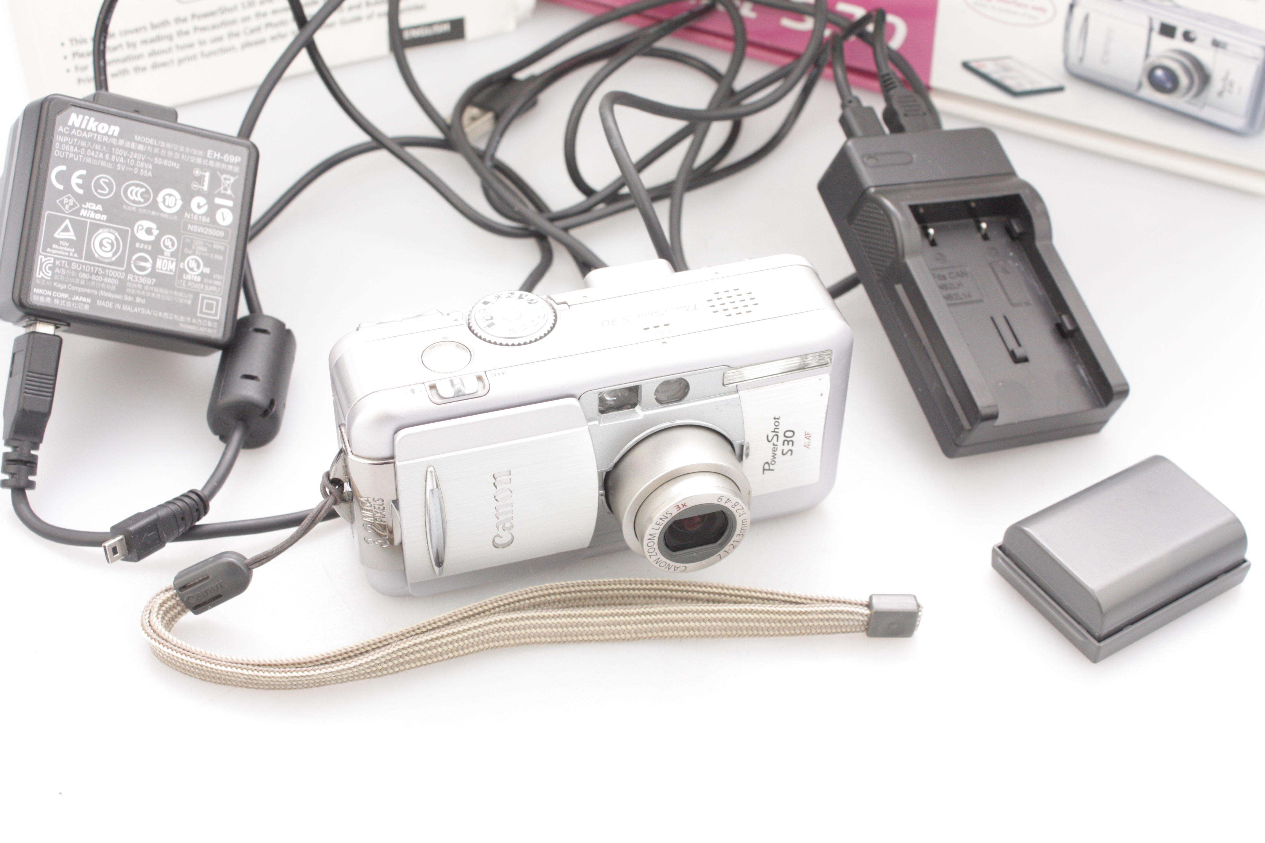 Olympus Camedia C-860L 1.8MP CCD Compact Camera w/ Smart Media Memory Card - Image 11