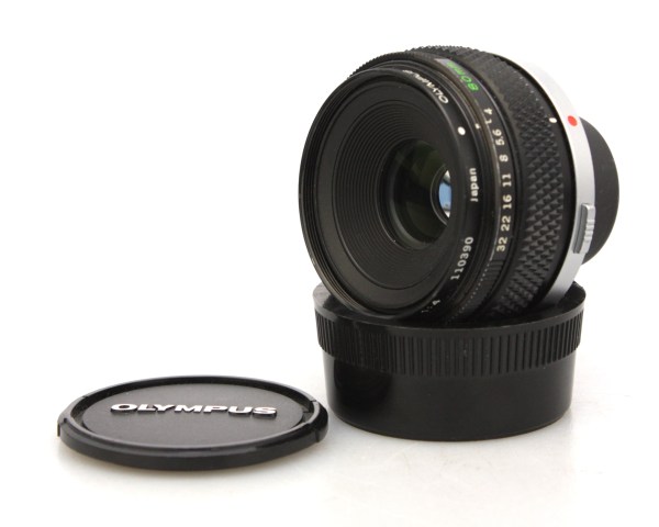Olympus 80mm f/4 1:1 Macro Prime Lens, with Caps - Olympus OM Mount