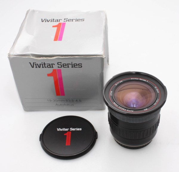 Vivitar Series 1 AF 19-35mm Wide Angle Zoom Full Frame Lens - Canon EOS EF