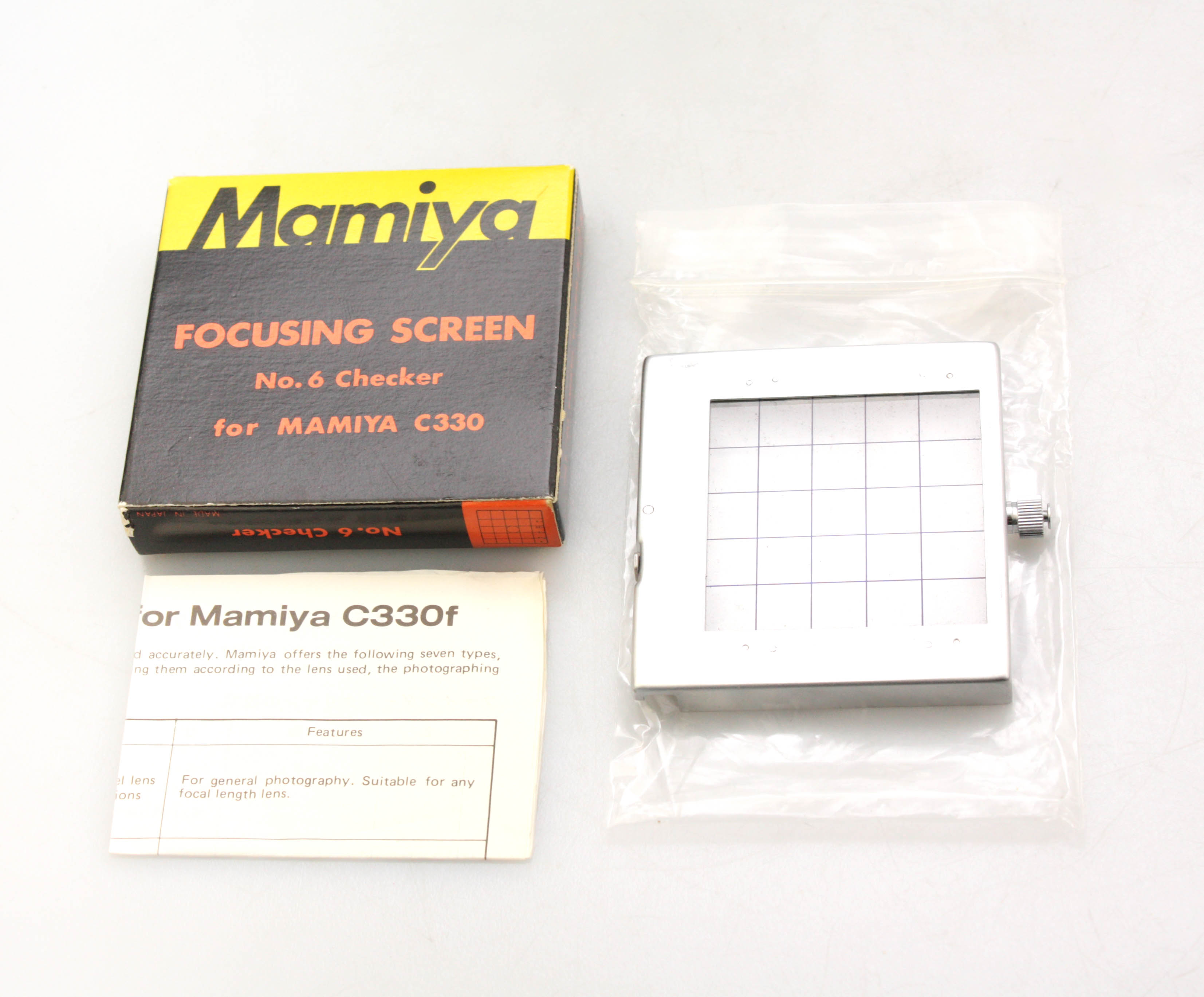 Mamiya C330S Focusing Screen TypeC,D Mamiya C330S Focusing Screen TypeC,D