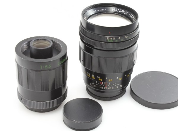 Tamron Twin-Tele 135mm f2.8 Lens and Matched Extender - T2 mount