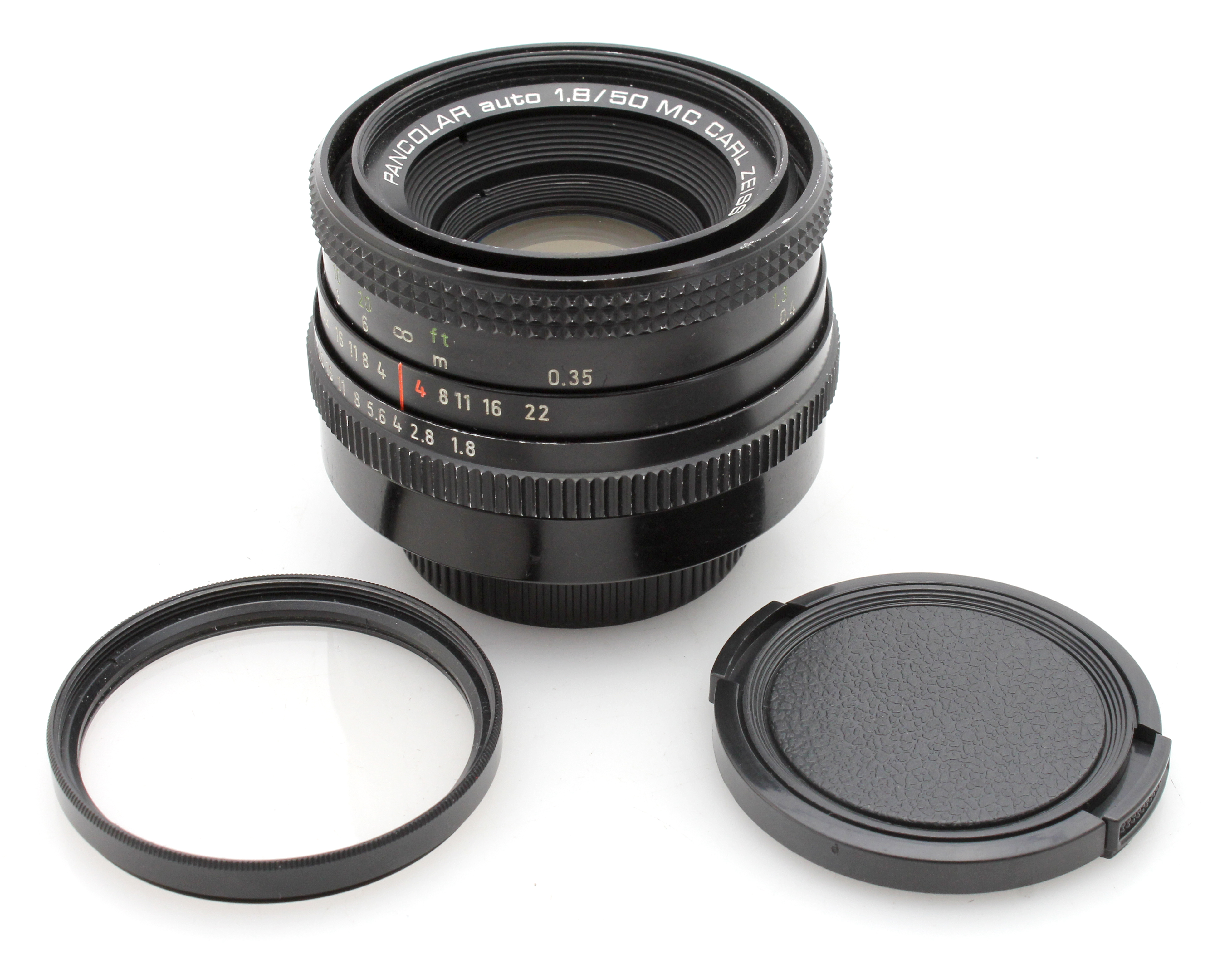 Carl Zeiss Jena Pancolar 50mm F/1.8 - M42 prime lens - great cosmetic condition