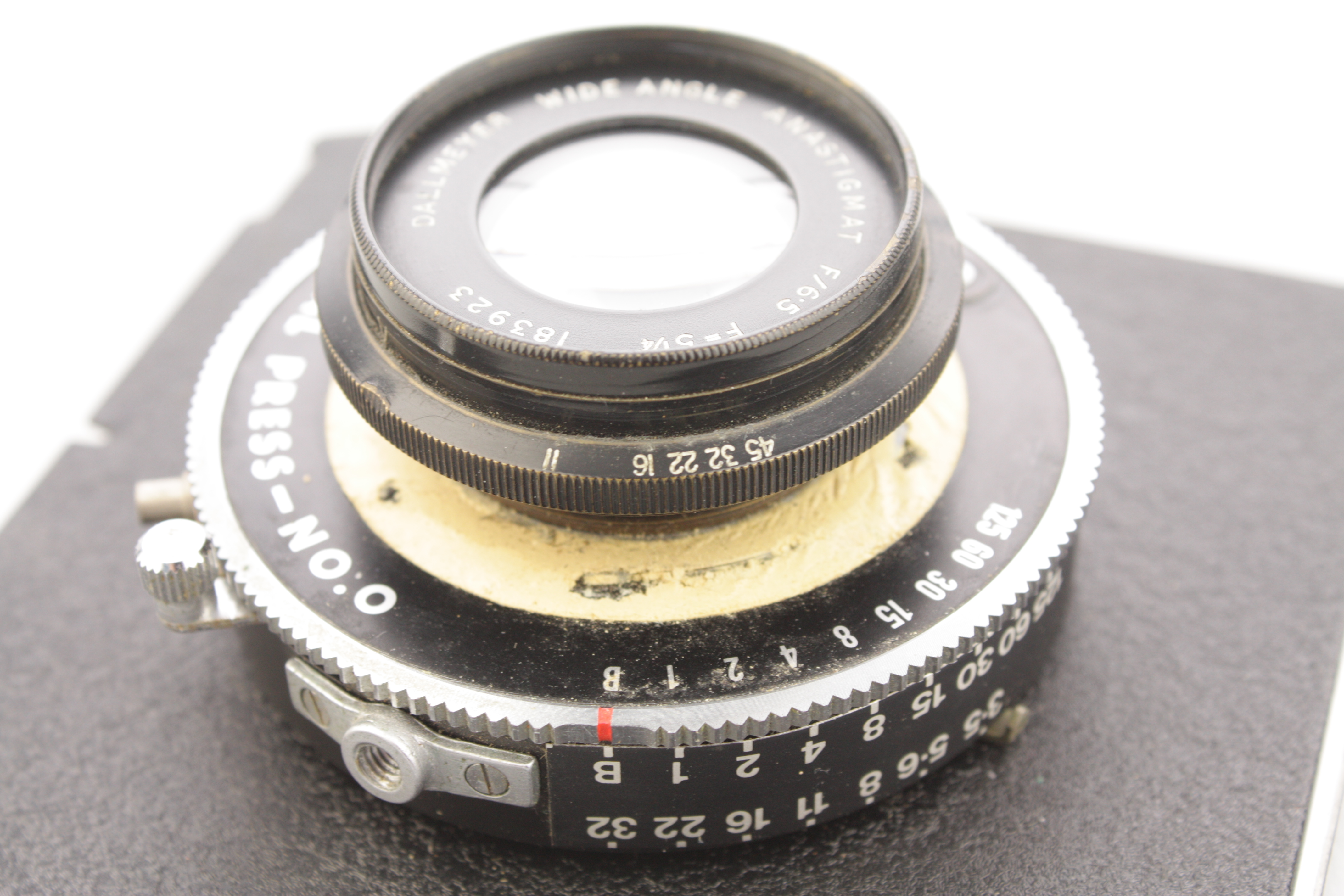 Linhof Lens Panel Copal Press No.0 Shutter Dallmeyer Wide Angle 135mm f/6.5 5x7" - Image 6