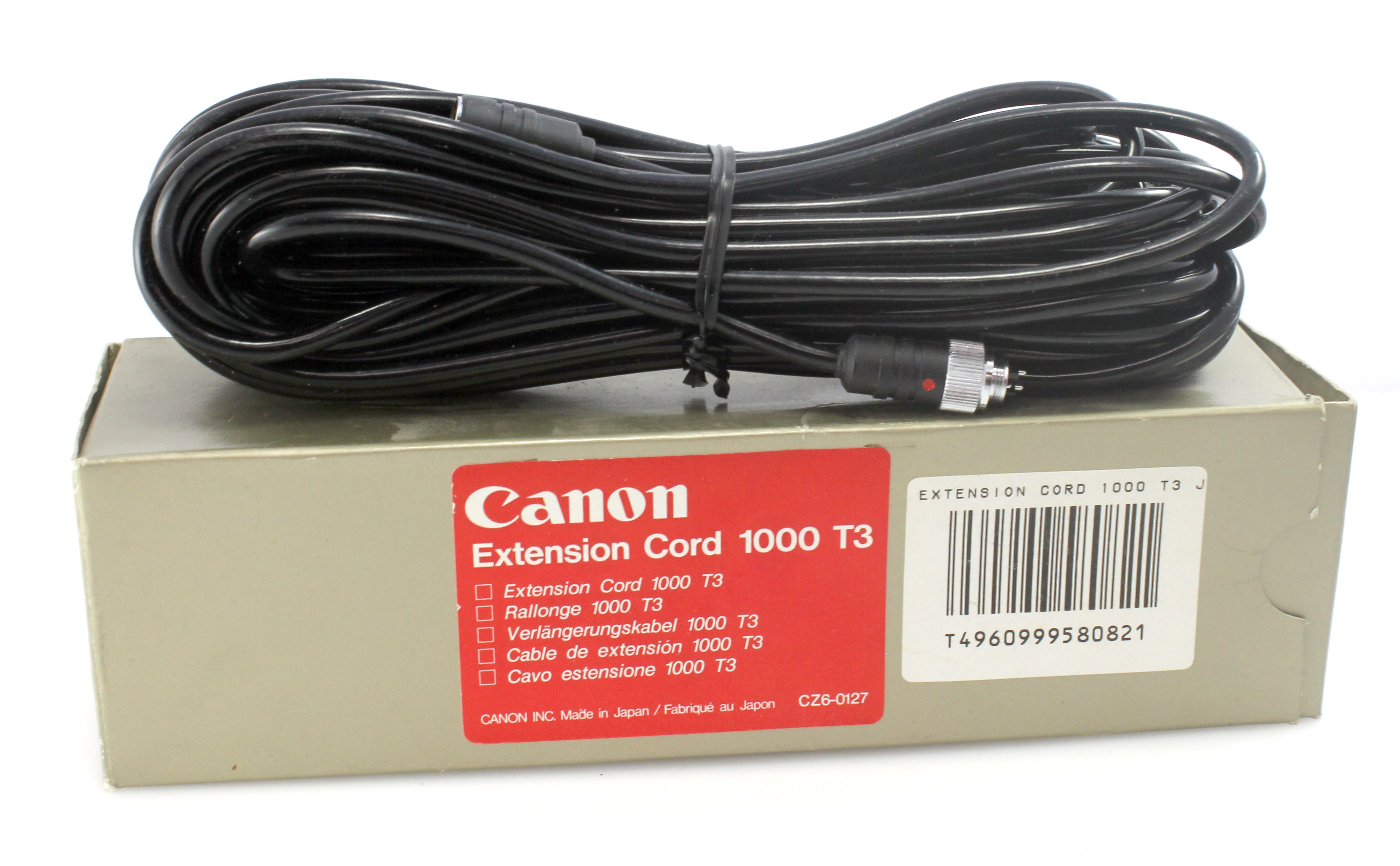 Canon Extension Cord 1000 T3 -10M extension for T3 remote - boxed