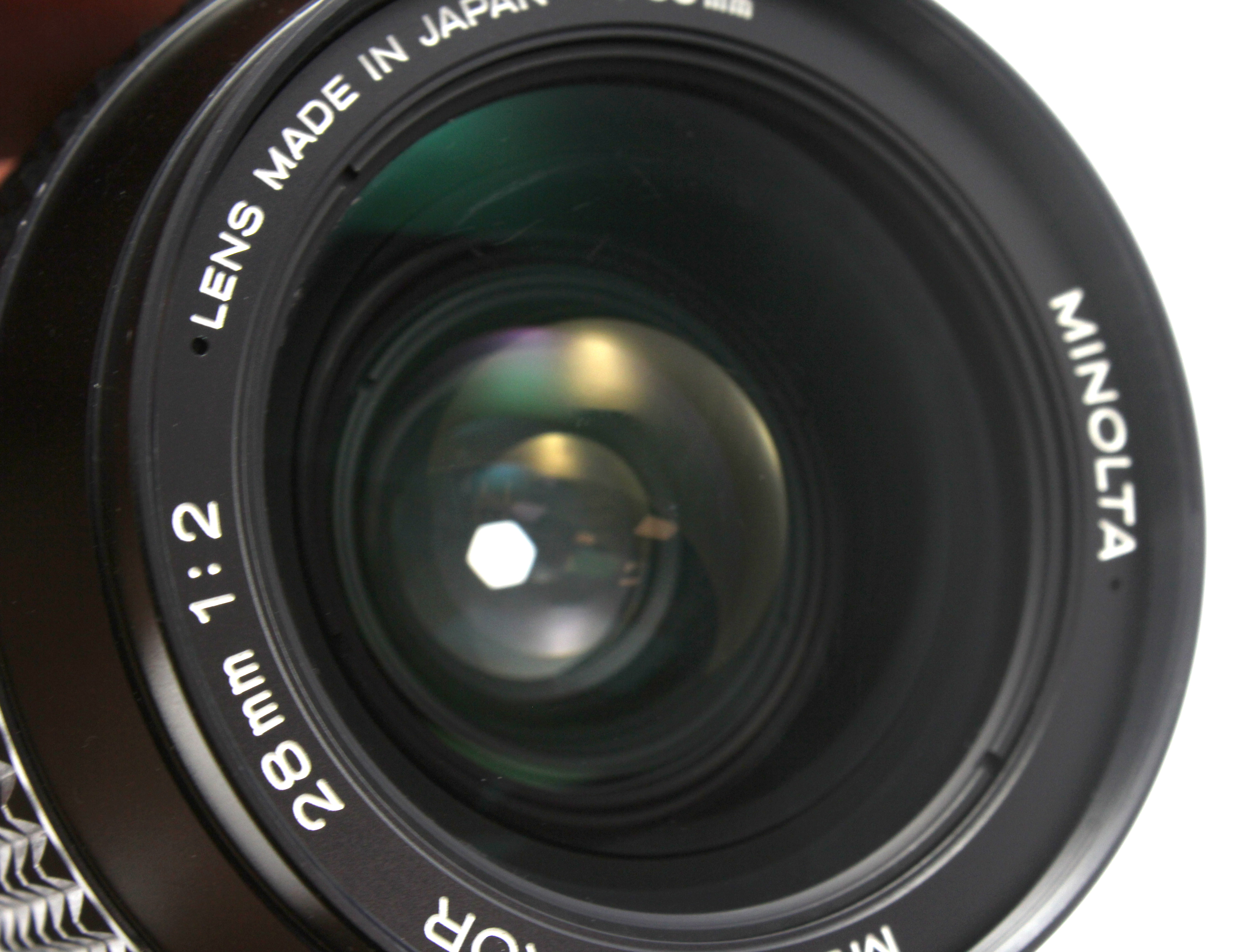 Minolta MD W.ROKKOR 28mm f2 Prime wide angle Lens - Good Condition - Image 6