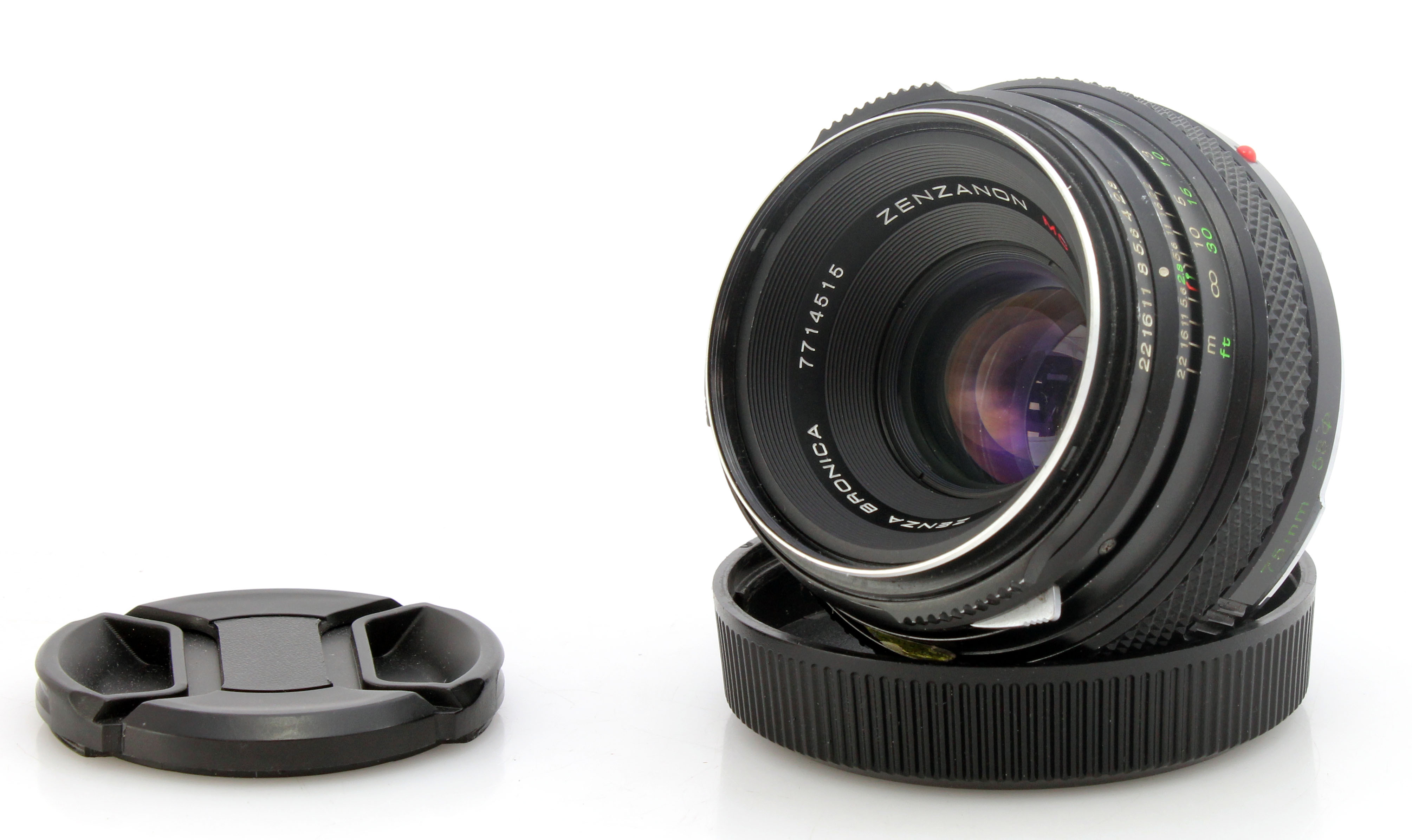 BRONICA ETRSI objectif Zenzanon 75mm ouverture f2.8 - Photo, audio & vidéo