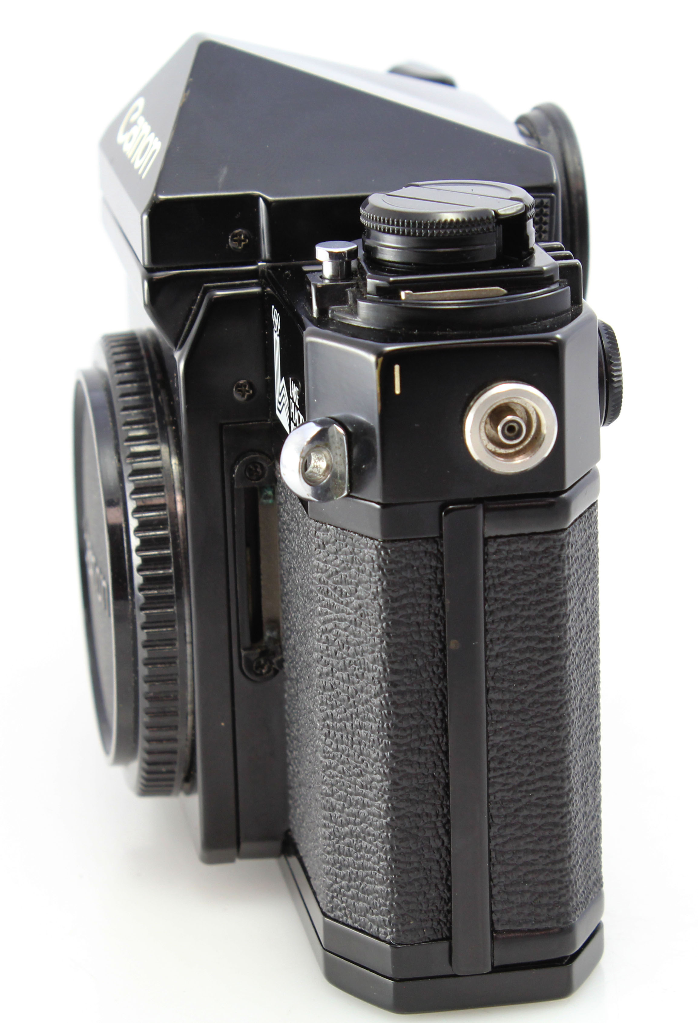 Canon F-1 Lake Placid 35mm SLR Body with Original Case and Lens