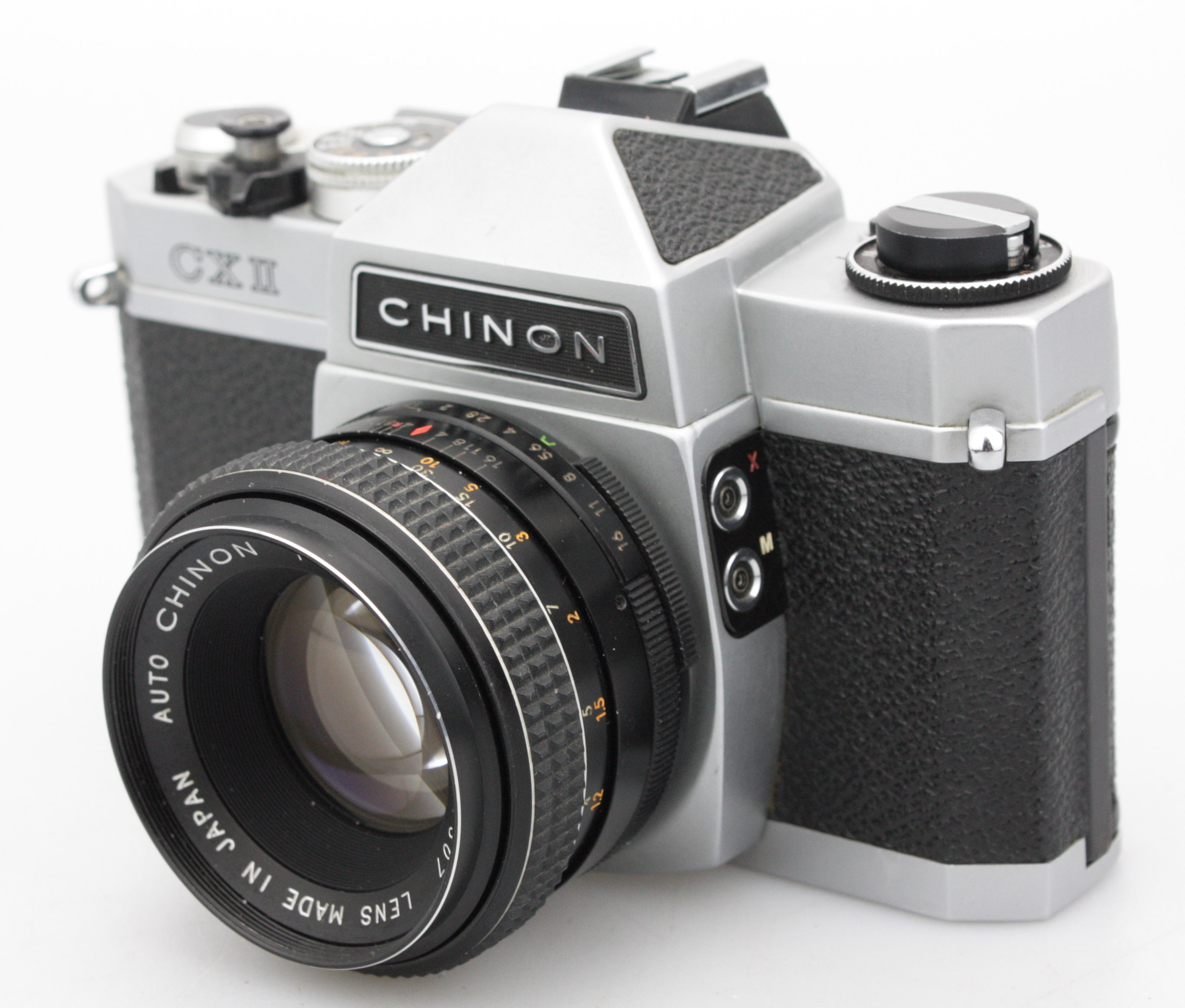 Chinon CX II 35mm SLR Camera Kit with Chinon 55mm f/1.7 , Helios 135mm f/2.8 - Image 11
