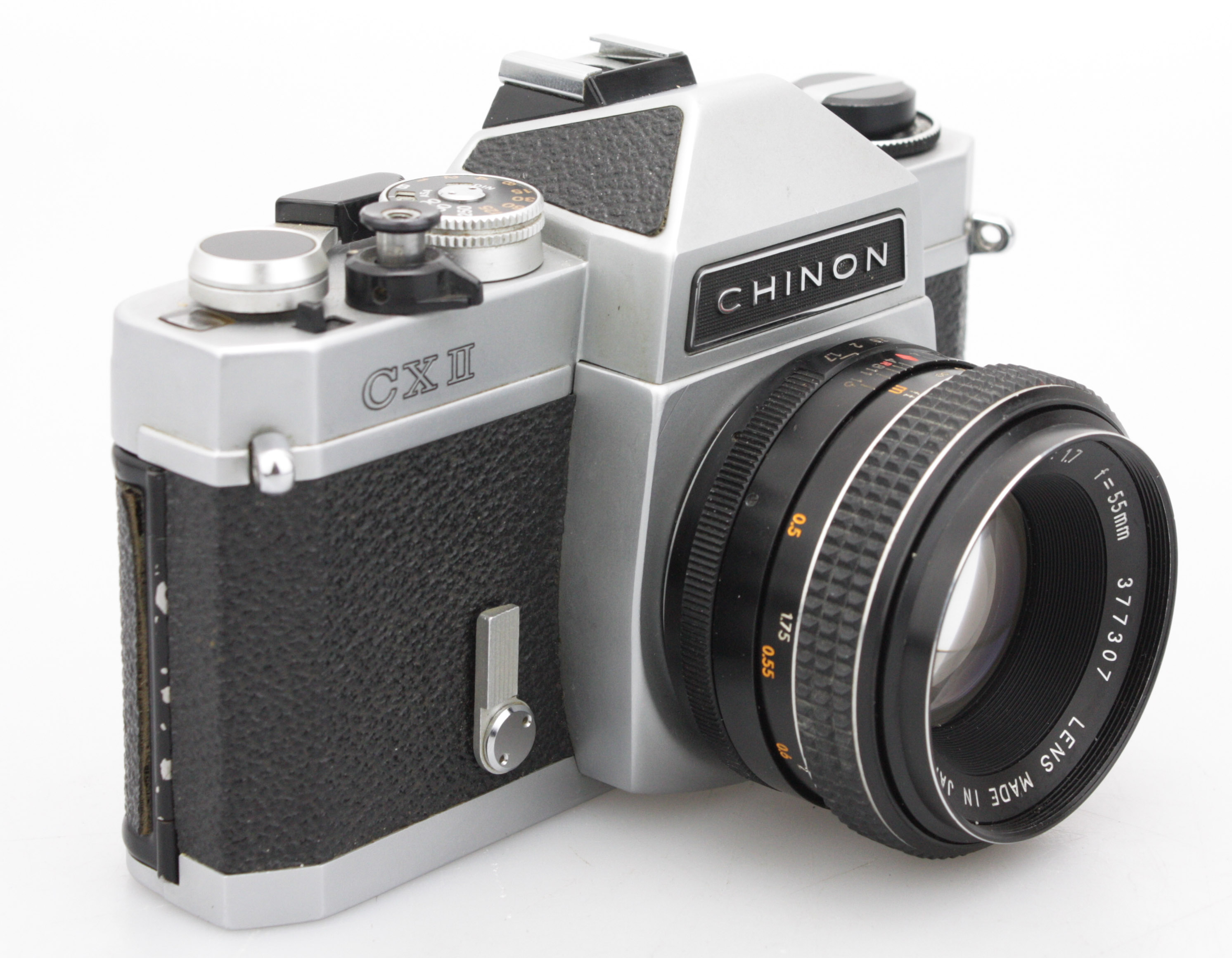 Chinon CX II 35mm SLR Camera Kit with Chinon 55mm f/1.7 , Helios 135mm f/2.8 - Image 12