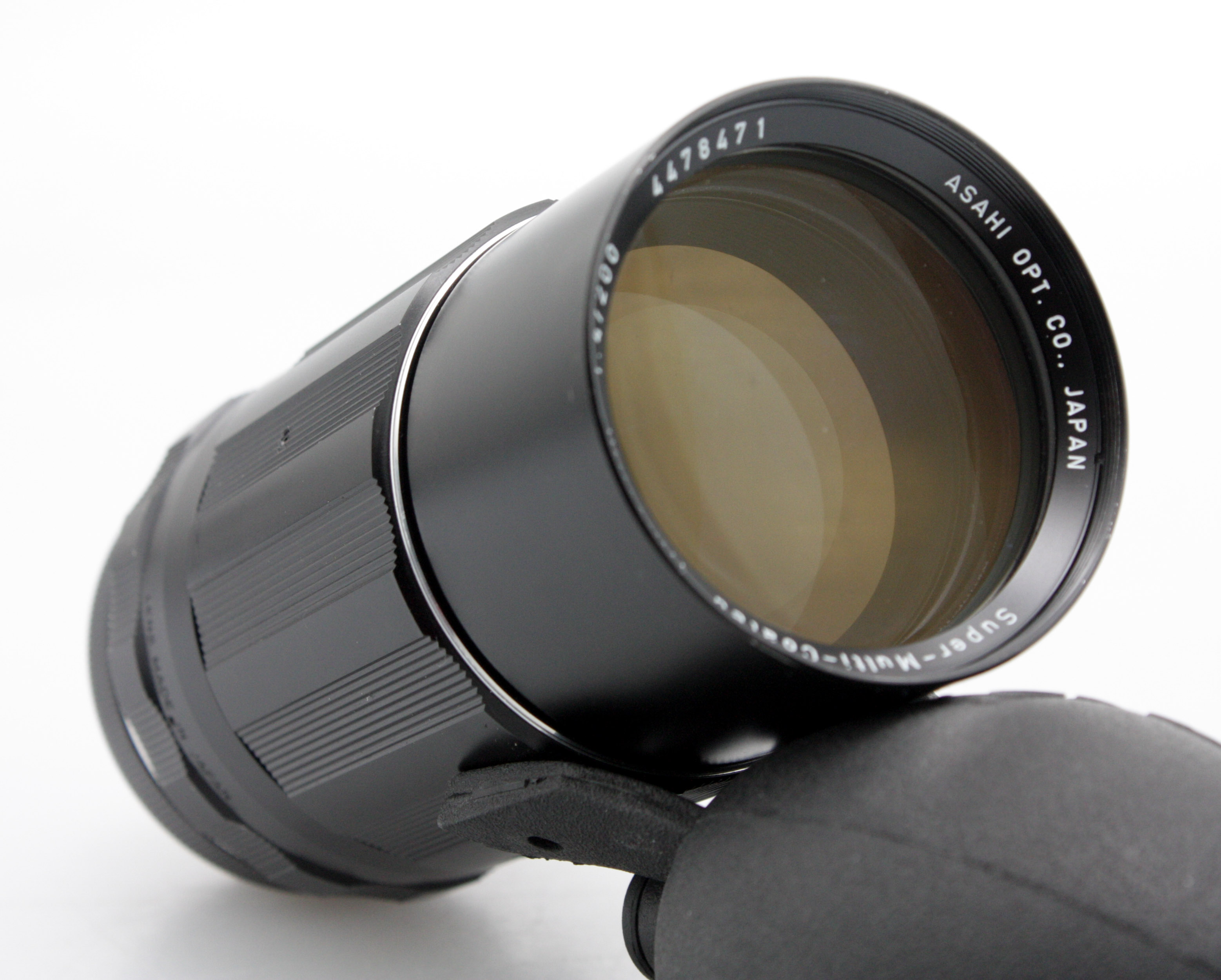 Pentax SMC 200mm f/4 Telephoto Prime Lens, w/ Leather Case & Metal Lens Hood - Pentax Screw Mount M42 - Image 3