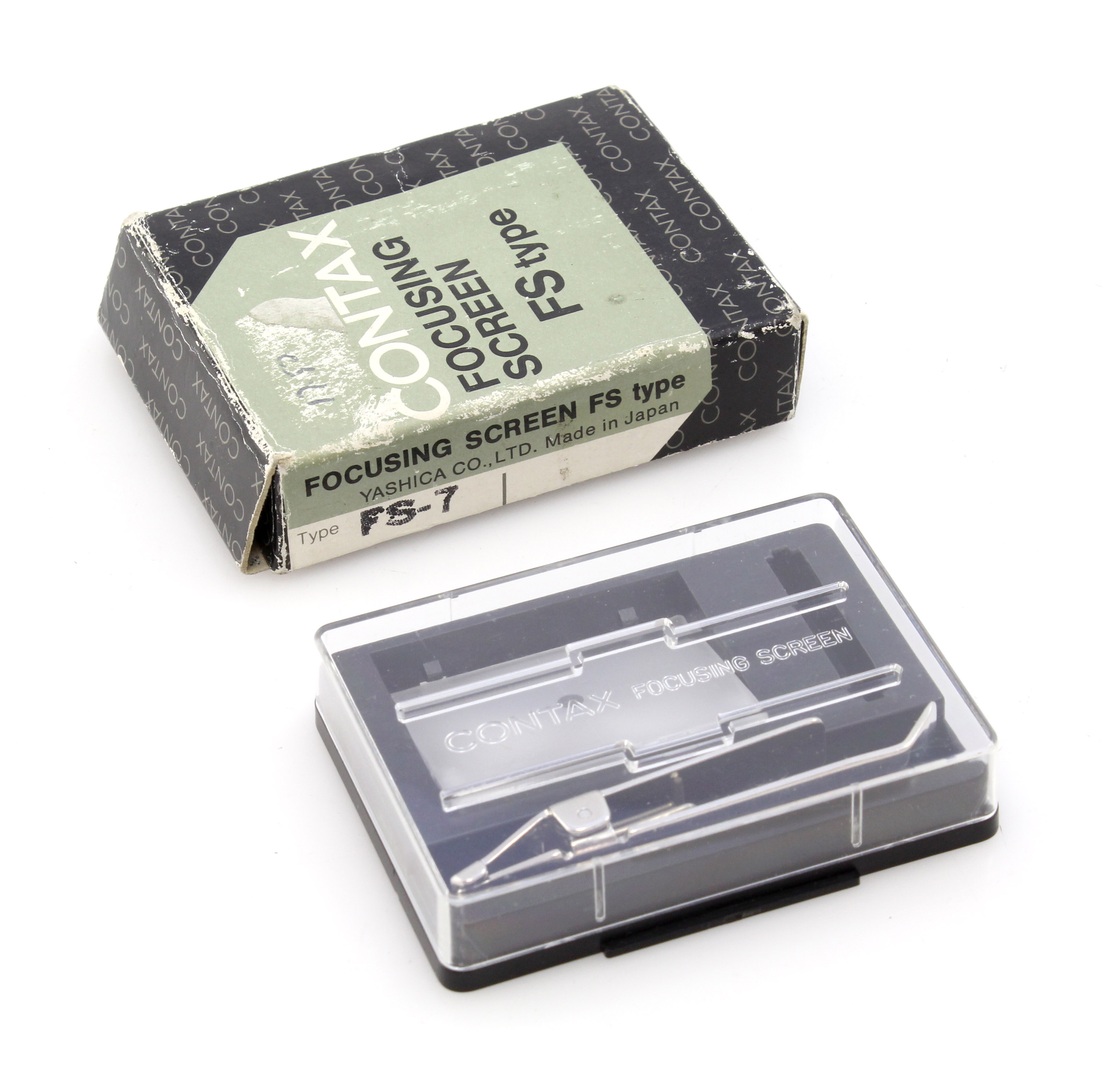 Contax Focusing Screen FS-7 for RTS II SLR - boxed - cross scale