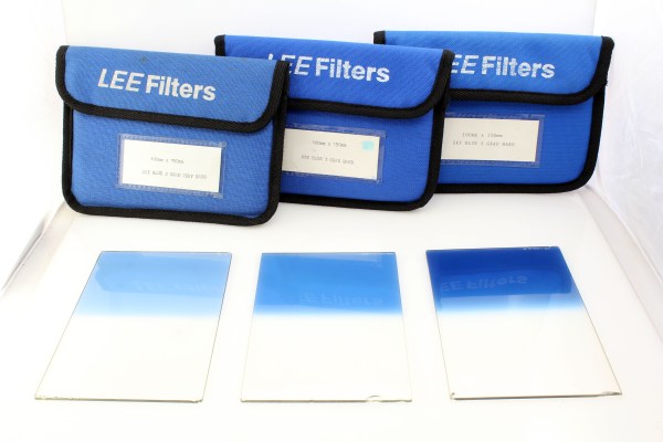 Lee Filters Sky Blue Hard Grad Set 100x150mm- Sky Blue 2, 3 & 5