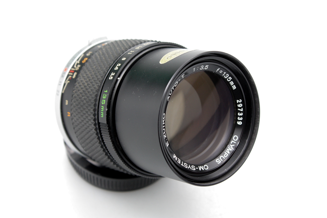 Olympus E-Zuiko Auto-T 135mm F/3.5 Olympus OM Mount telephoto prime lens