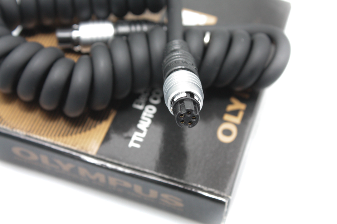 Olympus TTL Auto cord T 0.6m with original box Olympus flash cable - Image 4