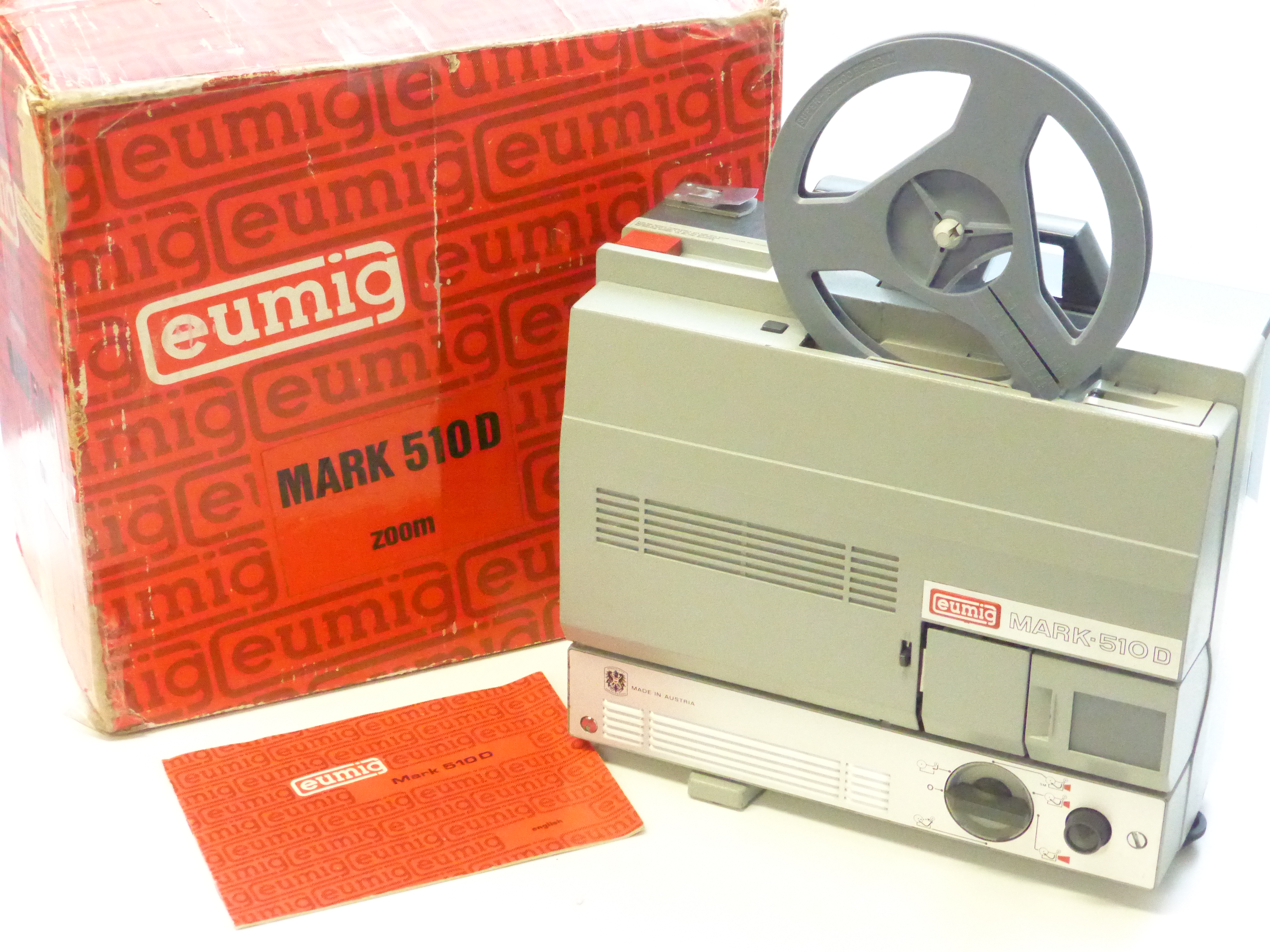 Eumig Mark 510D Super-8 Projector - Boxed