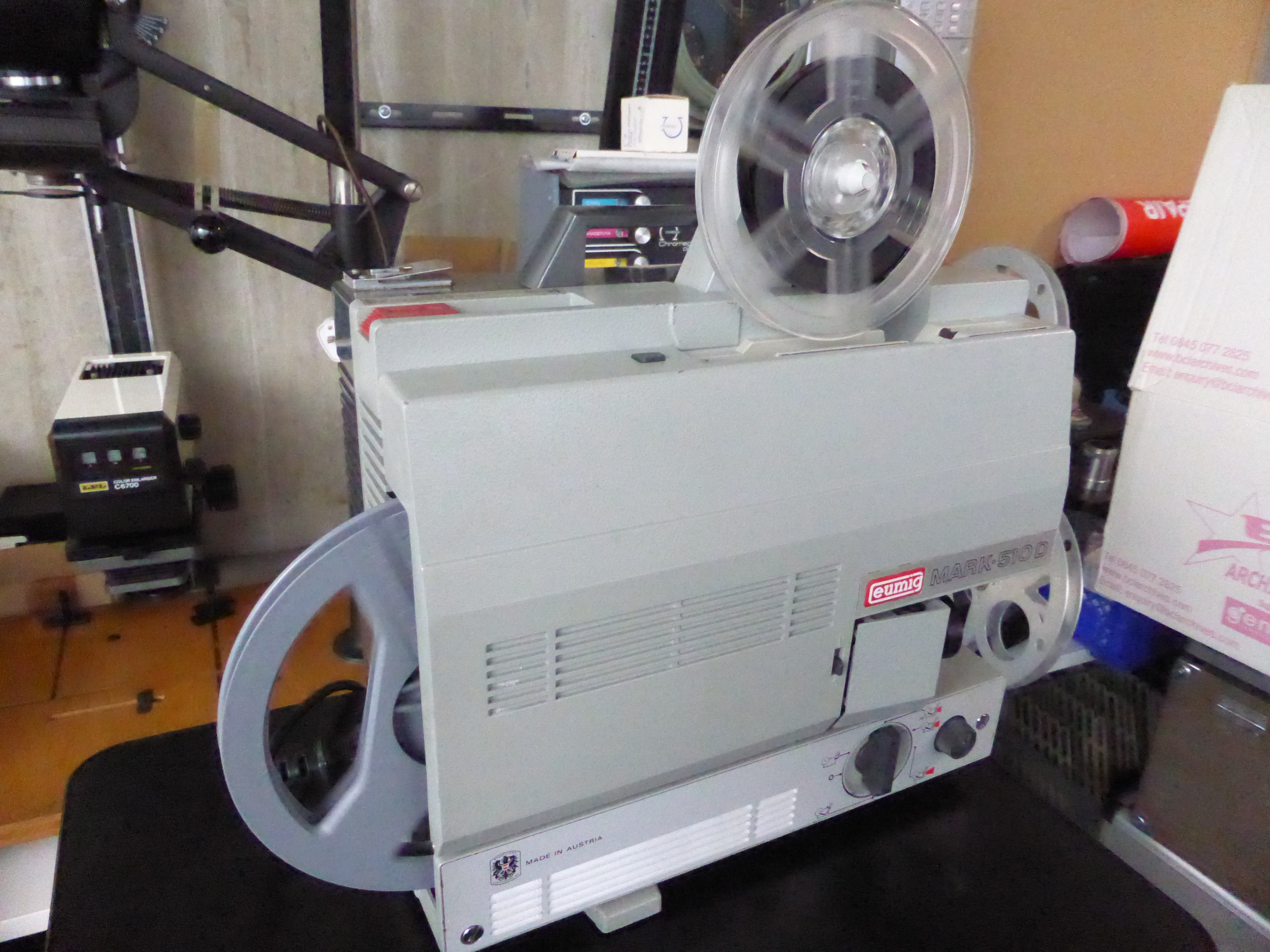 Eumig Mark 510D Super-8 Projector - Boxed - Image 9