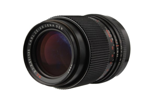 Carl Zeiss Jena MC Sonnar 135mm f3.5 Lens - Manual Focus M42 (42mm) screw mount