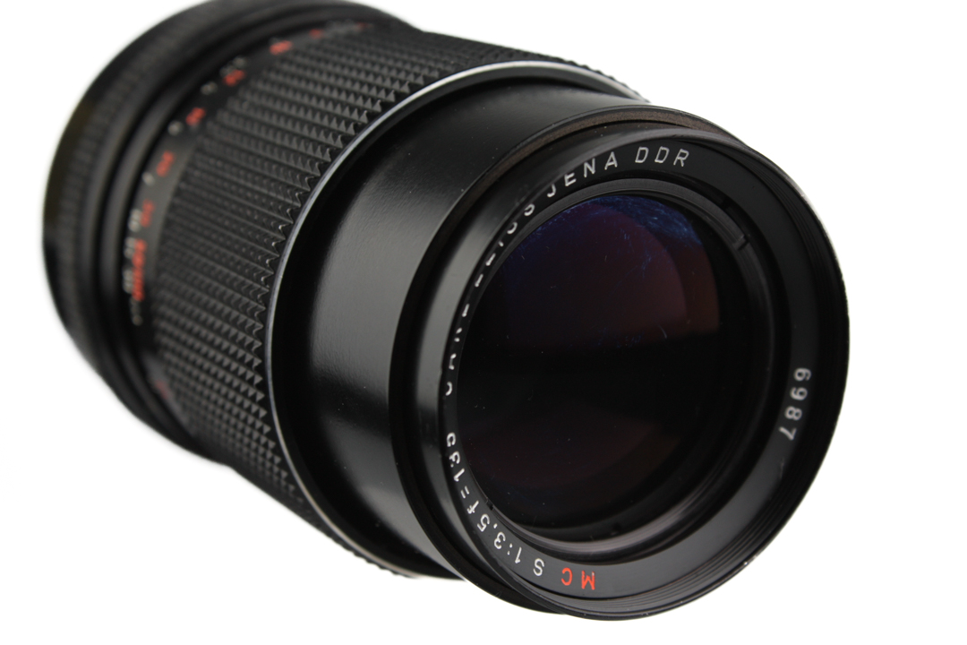 Carl Zeiss Jena MC Sonnar 135mm f3.5 Lens - Manual Focus M42 (42mm) screw mount - Image 3