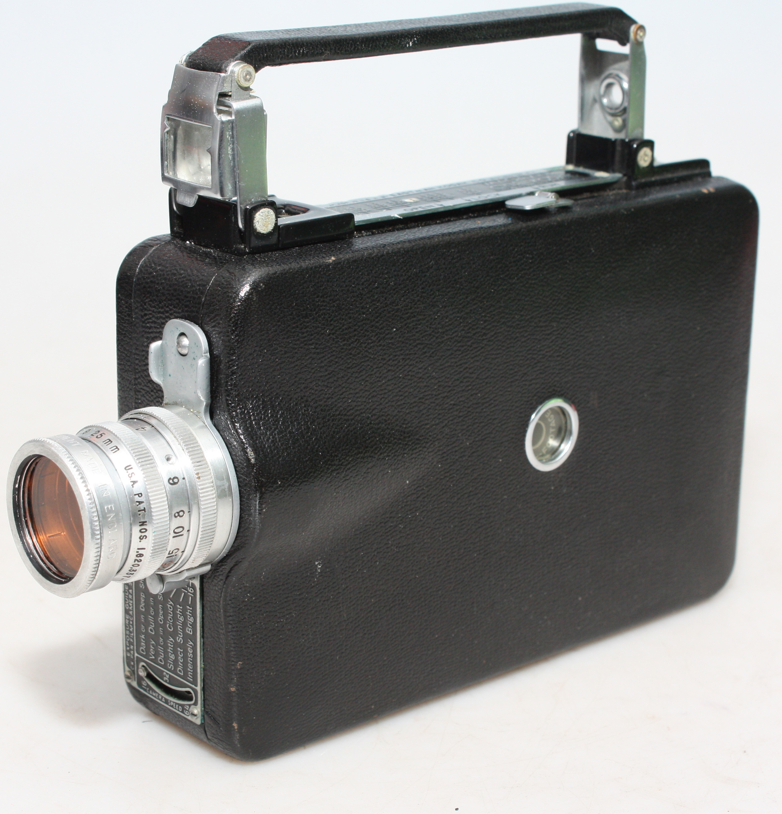 Kodak Magazine Cine-Kodak Cine Camera with Case. 25mm F1.9 Lens - Image 2