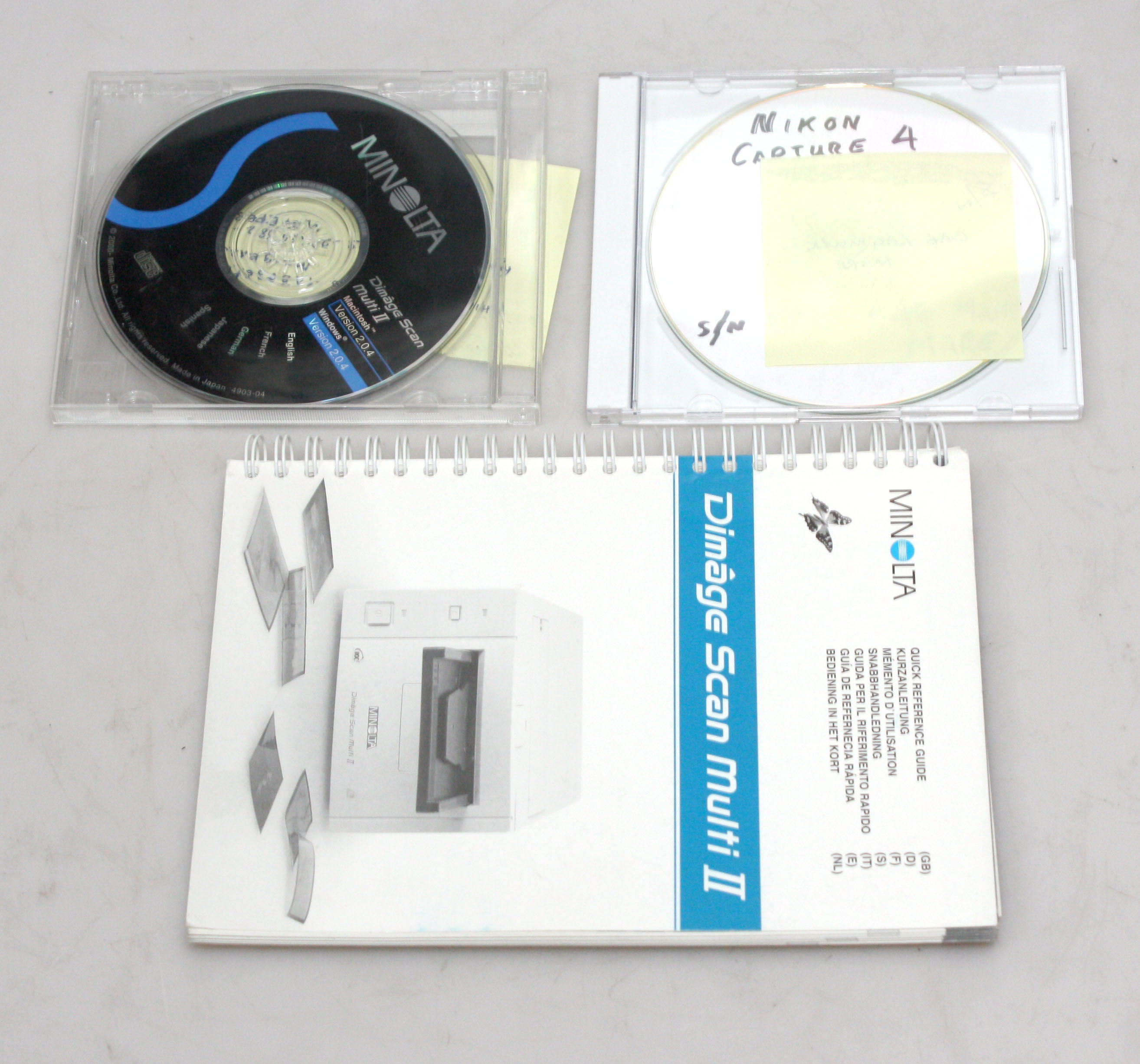 Minolta Dimage Scan Multi II - Complete with PC! - 35/120 film scanner - Image 3