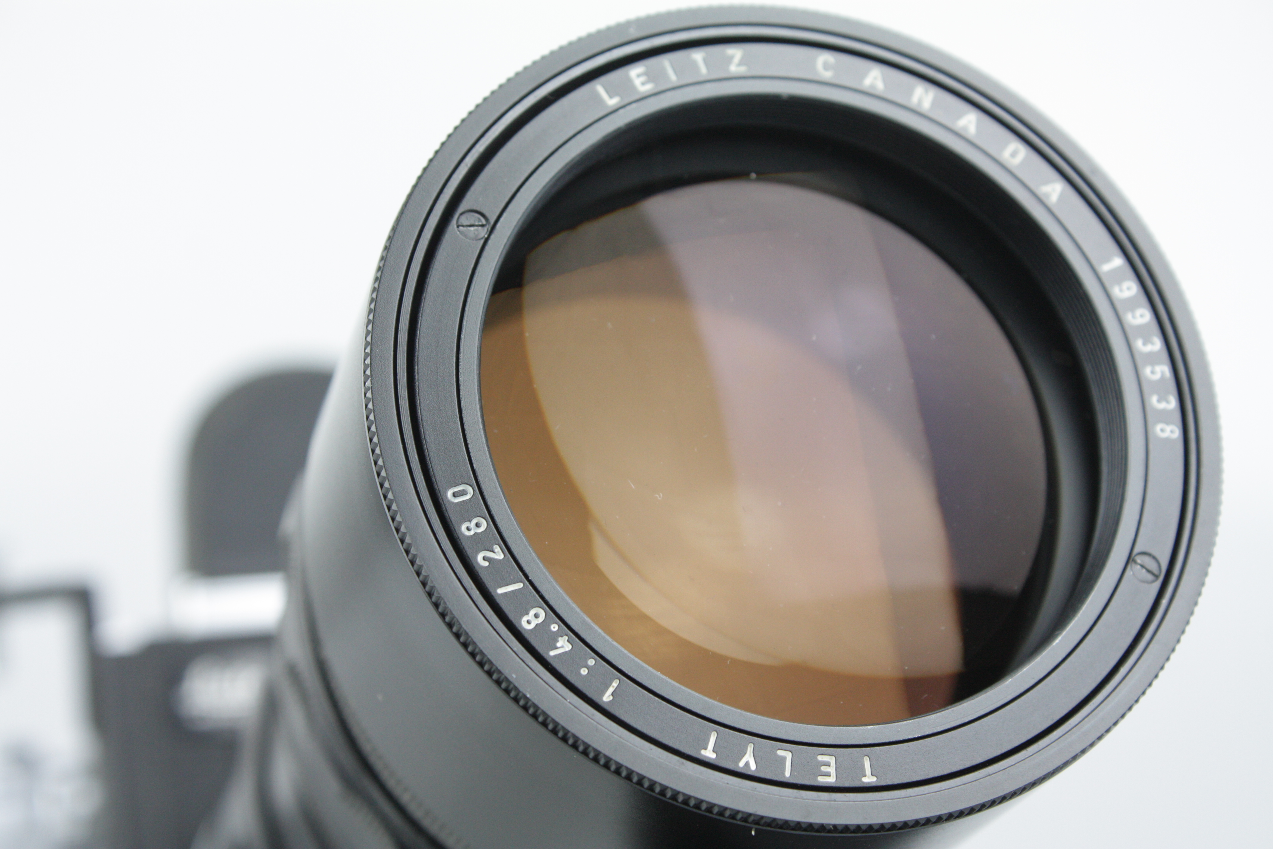 Leitz 39mm 280mm f/4.8 Telyt LENS OUBIO/16466 & Visoflex III Leica